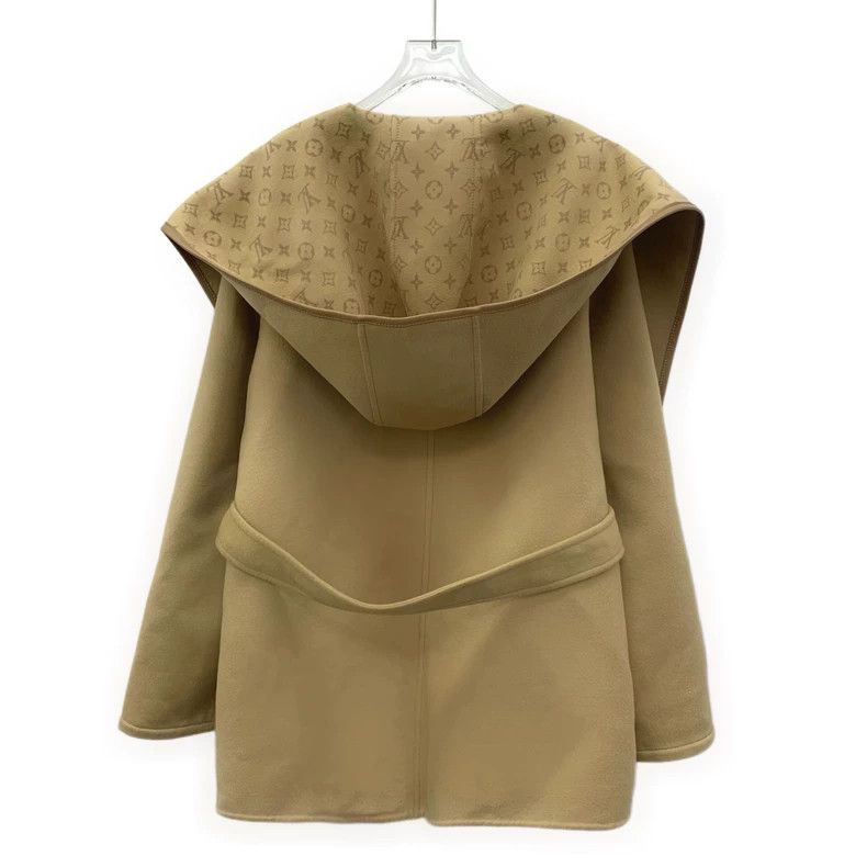 Louis Vuitton Louis Vuitton Monogram Wool Hooded Coat Size US XS / EU 42 / 0 - 2 Thumbnail