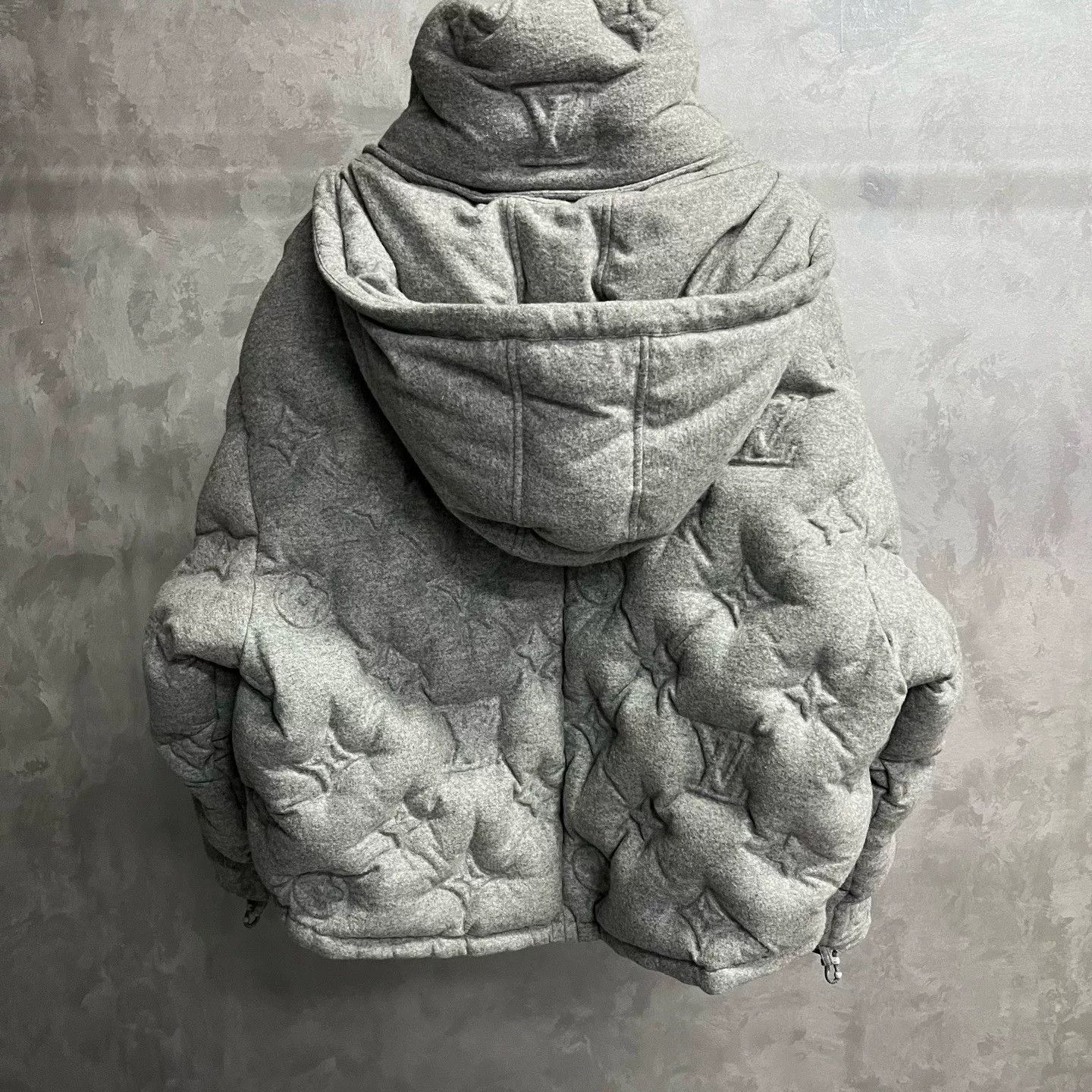 Louis Vuitton Louis Vuitton Gray Quilted Zip Jacket Size US L / EU 52-54 / 3 - 5 Thumbnail
