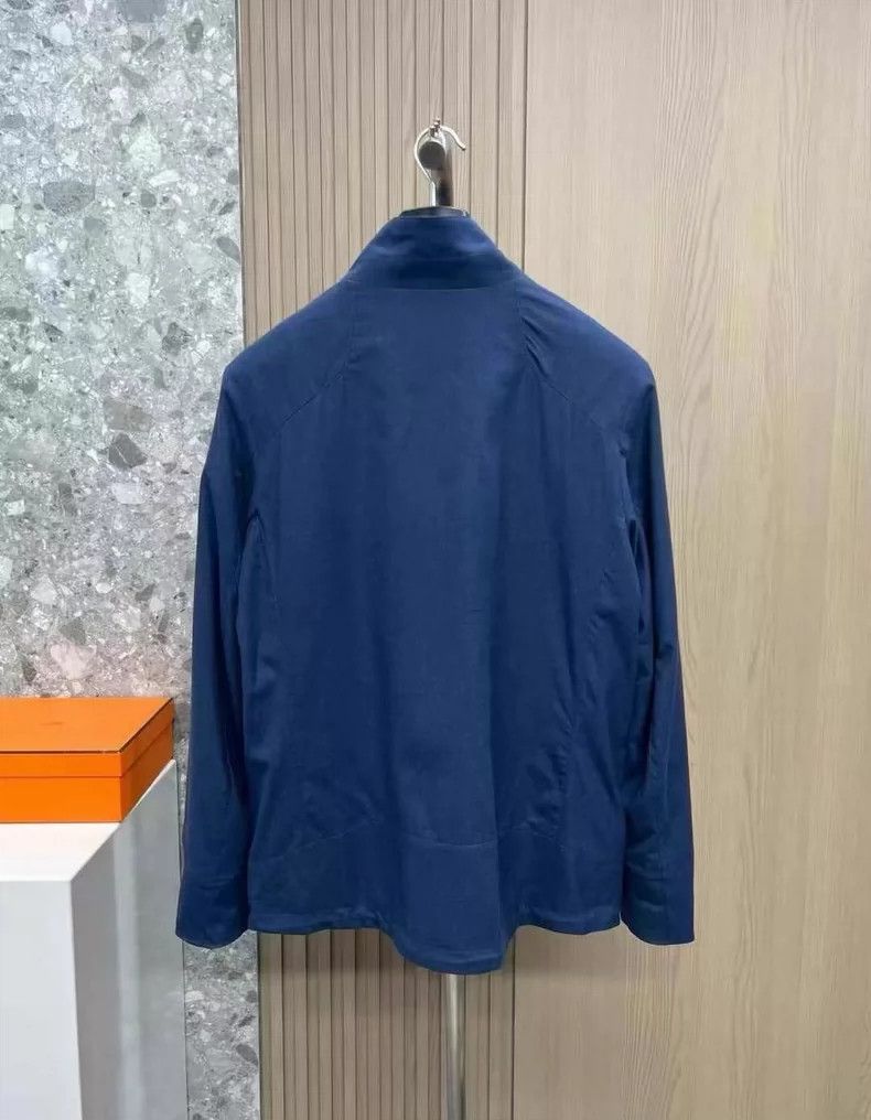 Loro Piana Loro Piana 12 Micron Wool Bomber Jacket Size US XXL / EU 58 / 5 - 5 Thumbnail