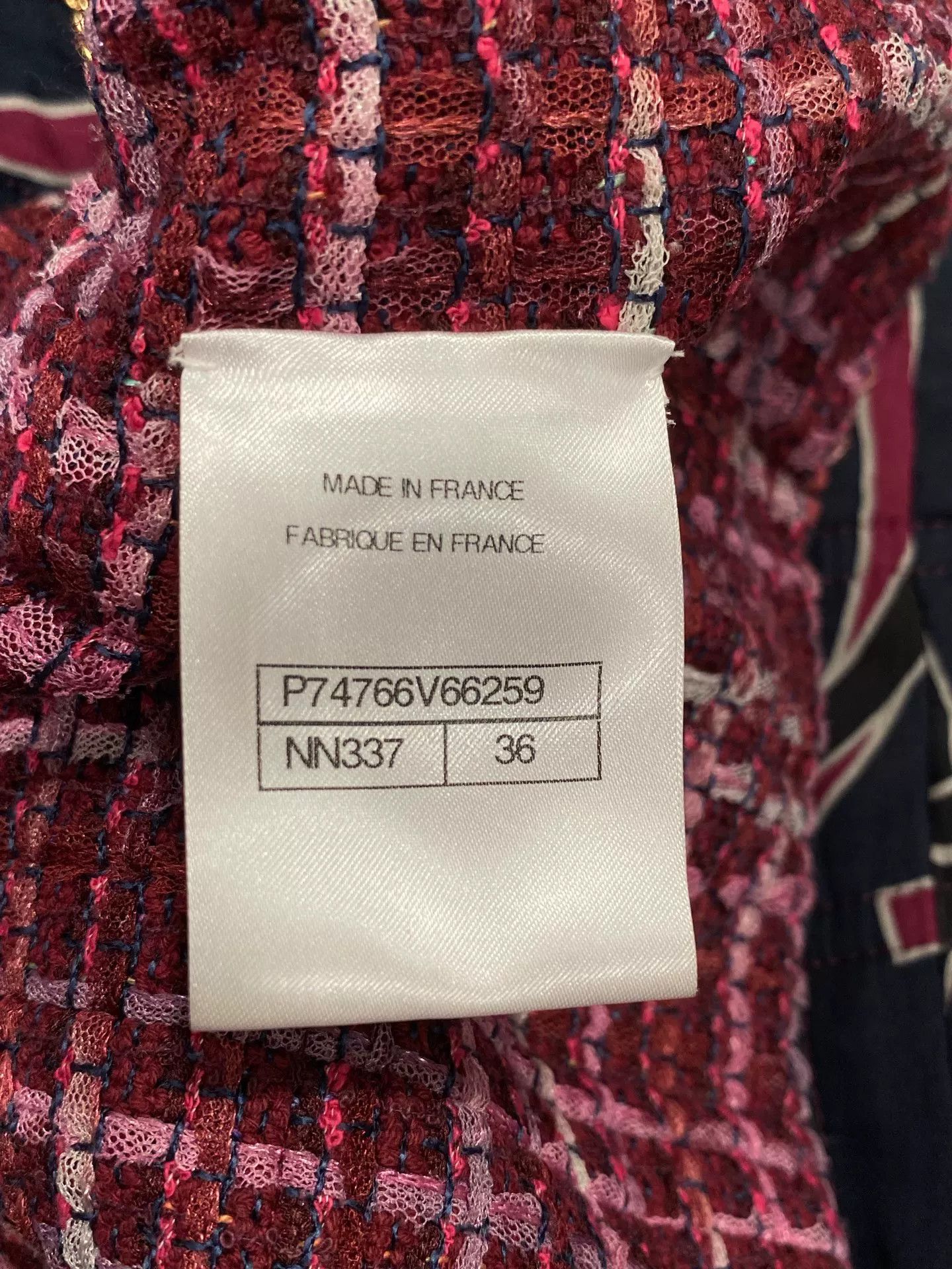 Chanel Chanel 23 Blue Graffiti Logo Coat Size US XS / EU 42 / 0 - 5 Thumbnail