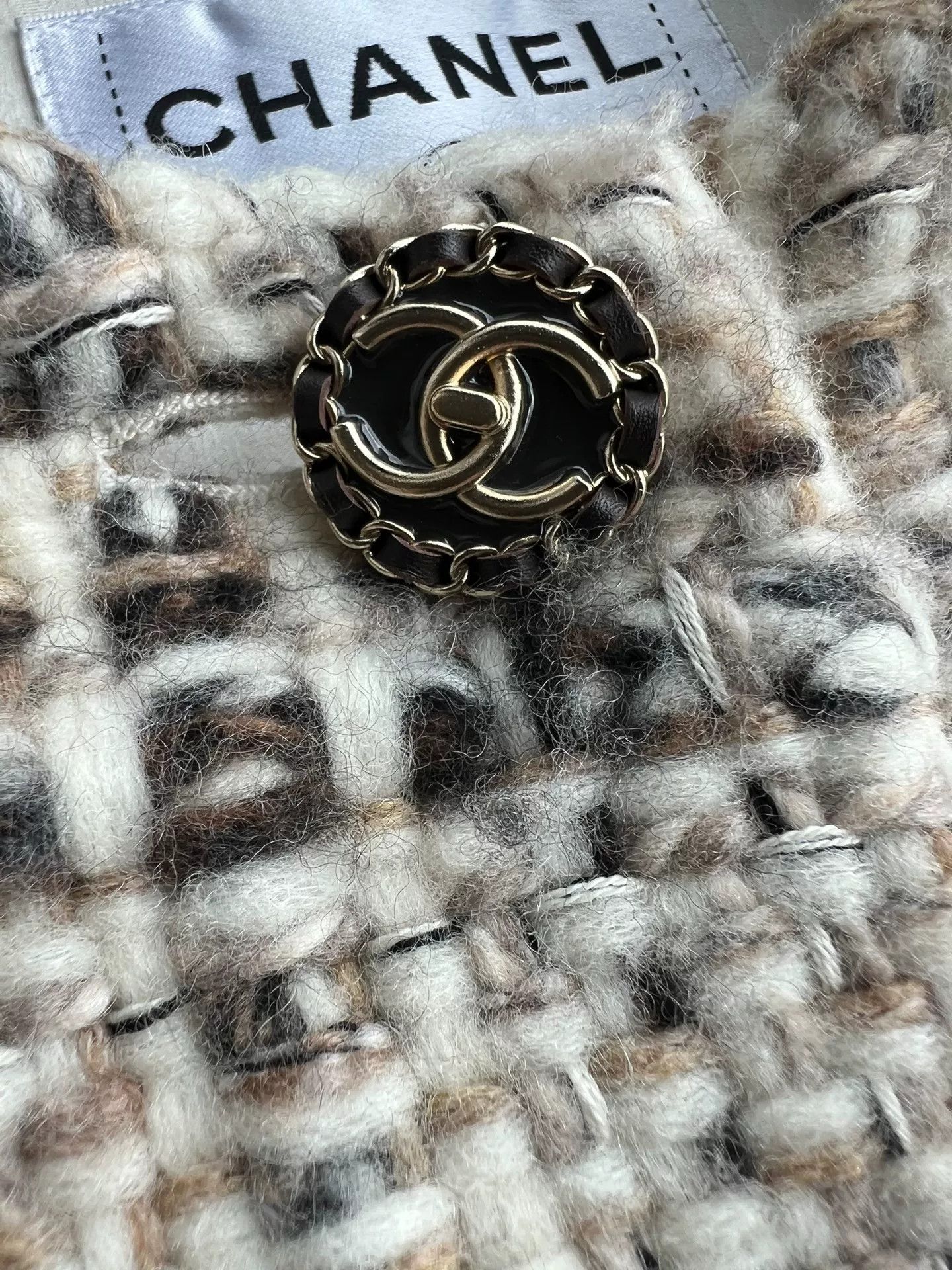 Chanel Chanel Forest Series Tweed Jacket Size US M / EU 48-50 / 2 - 4 Thumbnail
