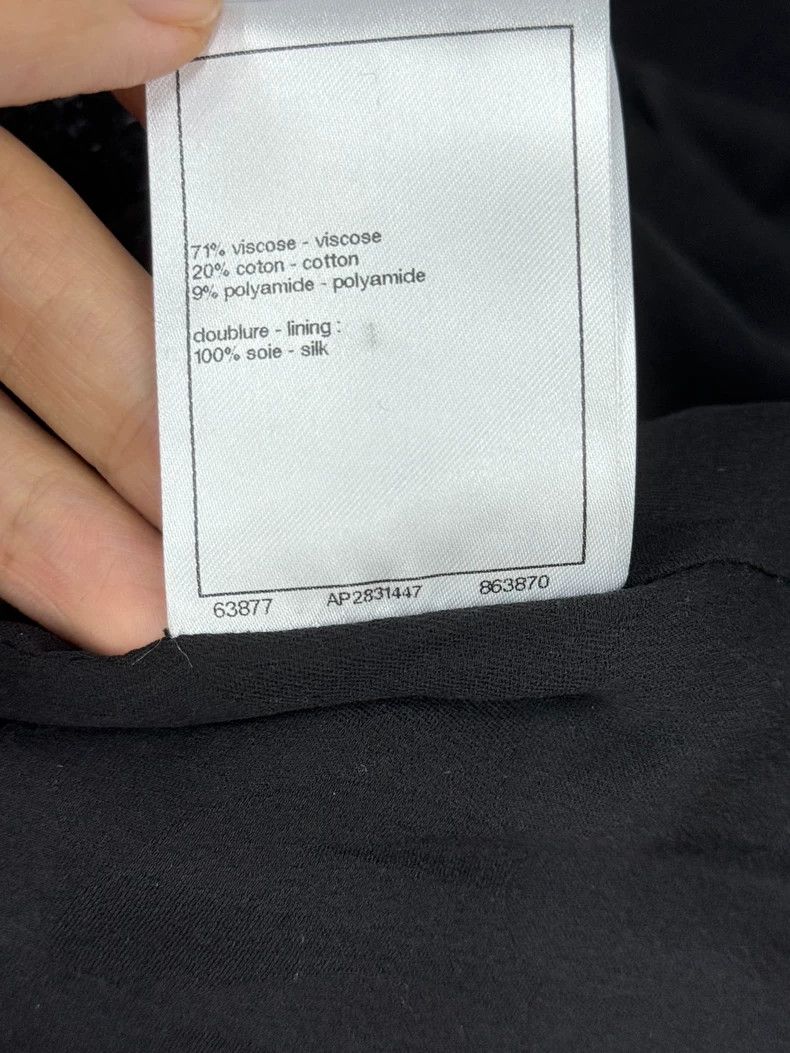 Chanel Chanel 25P Black Pearl Jacket Size US M / EU 48-50 / 2 - 7 Thumbnail
