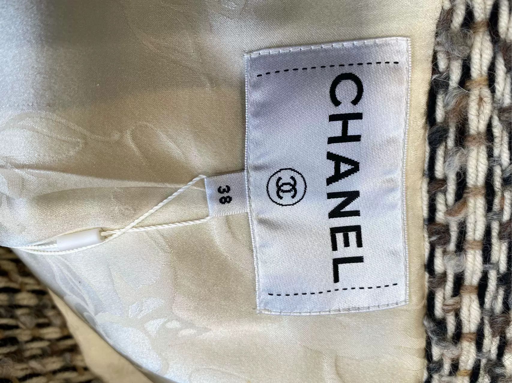 Chanel Chanel 2018 Forest Beige Round Collar Coat Size US M / EU 48-50 / 2 - 3 Thumbnail