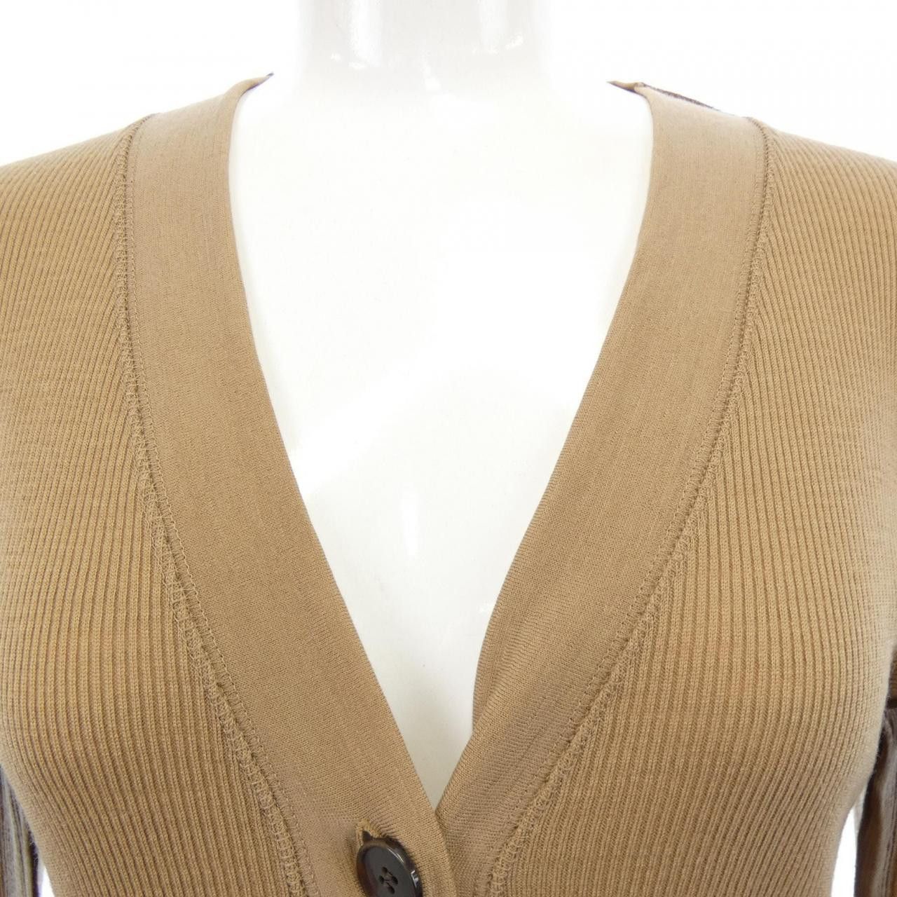Other Beige Wool Cardigan Others Tops DUTY FREE for USA