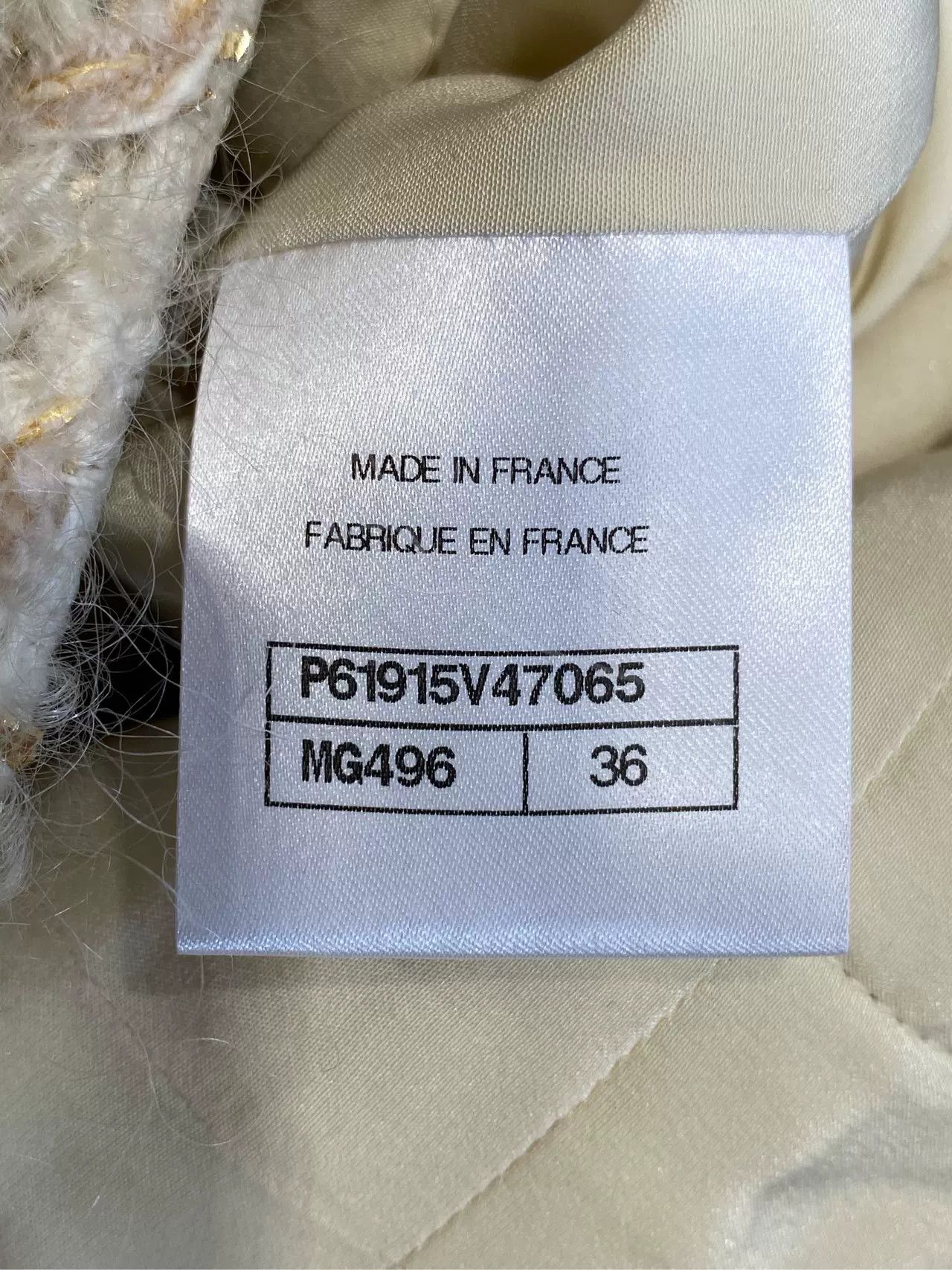 Chanel Chanel 2019 Egypt Collection Platinum Jacket Size US XS / EU 42 / 0 - 5 Thumbnail