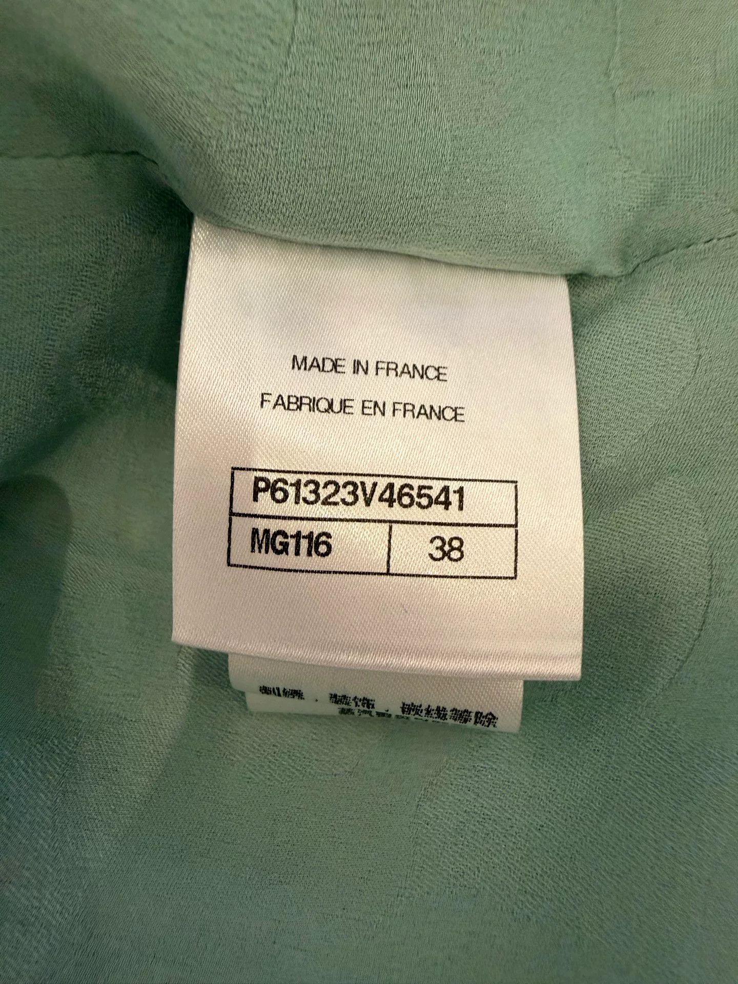 Chanel Chanel Green Beach Vest Size 38 Size US M / EU 48-50 / 2 - 4 Thumbnail