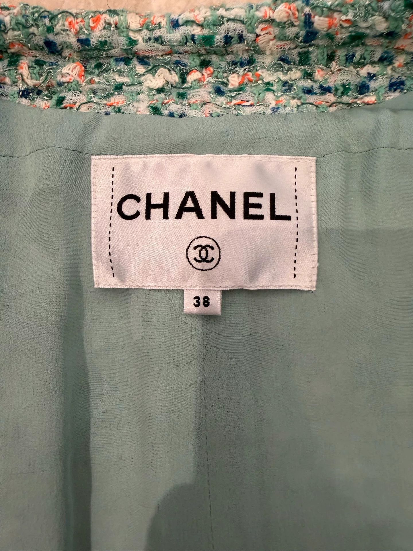 Chanel Chanel Green Beach Vest Size 38 Size US M / EU 48-50 / 2 - 3 Thumbnail