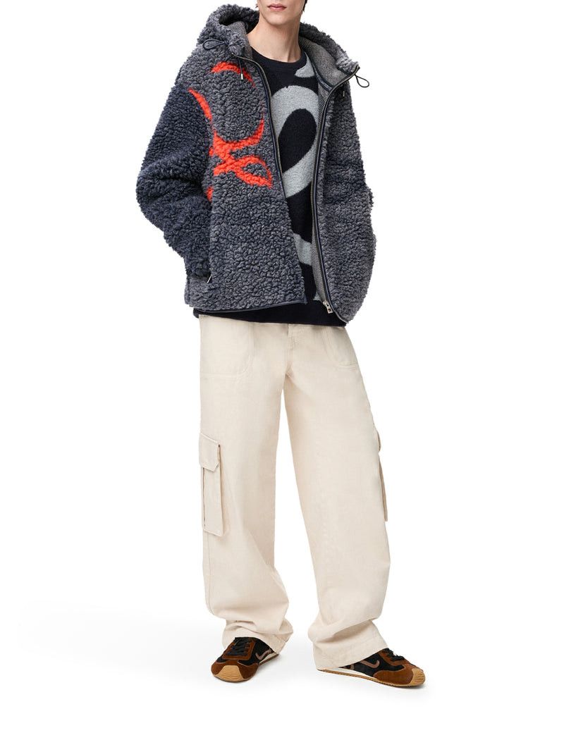 Loewe ANAGRAM JACQUARD FLEECE JACKET Size US M / EU 48-50 / 2 - 2 Thumbnail