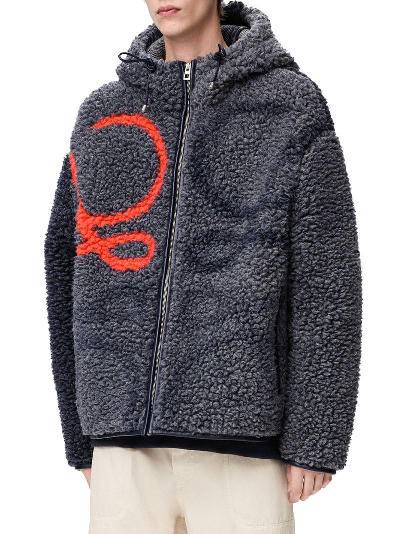 Loewe ANAGRAM JACQUARD FLEECE JACKET Size US L / EU 52-54 / 3 - 3 Thumbnail