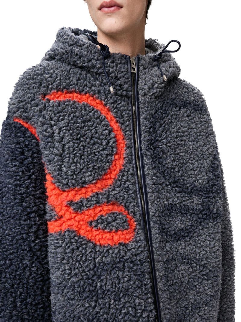 Loewe ANAGRAM JACQUARD FLEECE JACKET Size US L / EU 52-54 / 3 - 5 Thumbnail