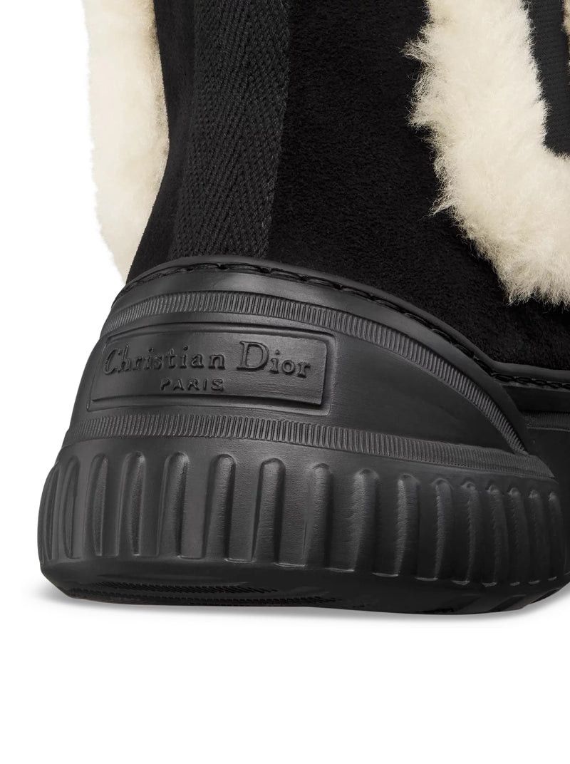 Dior D-RACER ANKLE BOOT IN SUEDE CALFSKIN Size US 9 / IT 39 - 3 Thumbnail