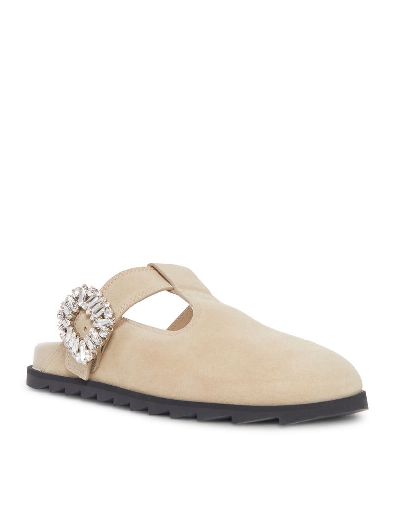 Roger Vivier SLIDY VIV SUEDE MULE Size US 7 / IT 37 - 2 Thumbnail