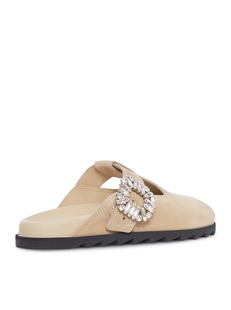 Roger Vivier SLIDY VIV SUEDE MULE Size US 8 / IT 38 - 3 Thumbnail