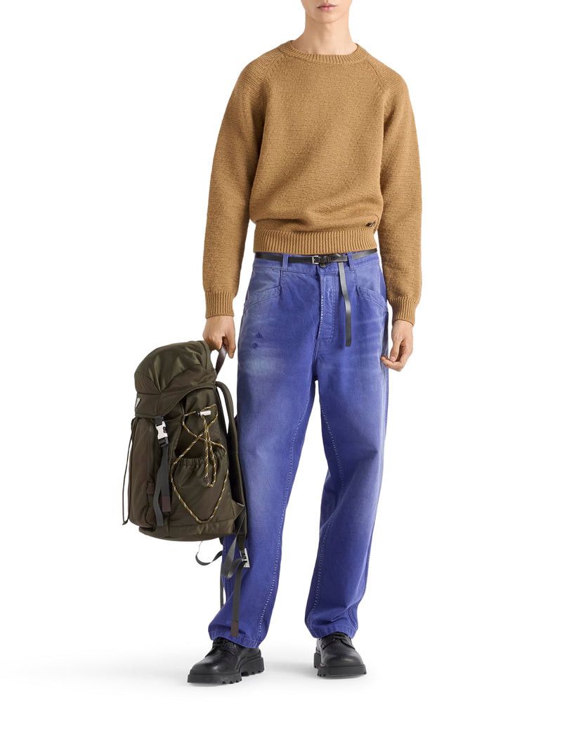 Prada CREW NECK SWEATER IN VIRGIN WOOL Size US L / EU 52-54 / 3 - 2 Thumbnail
