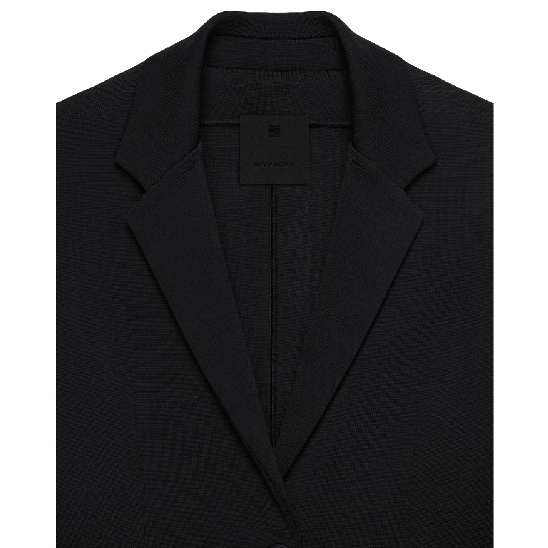 Givenchy GIVENCHY Black Slim Fit Tailored Jacket Size S / US 4 / IT 40 - 3 Thumbnail