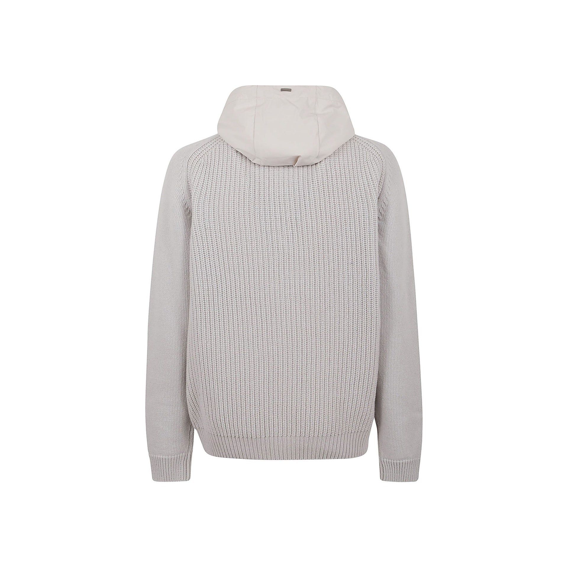Herno Herno Resort Hooded Wool Sweater Size US L / EU 52-54 / 3 - 2 Thumbnail