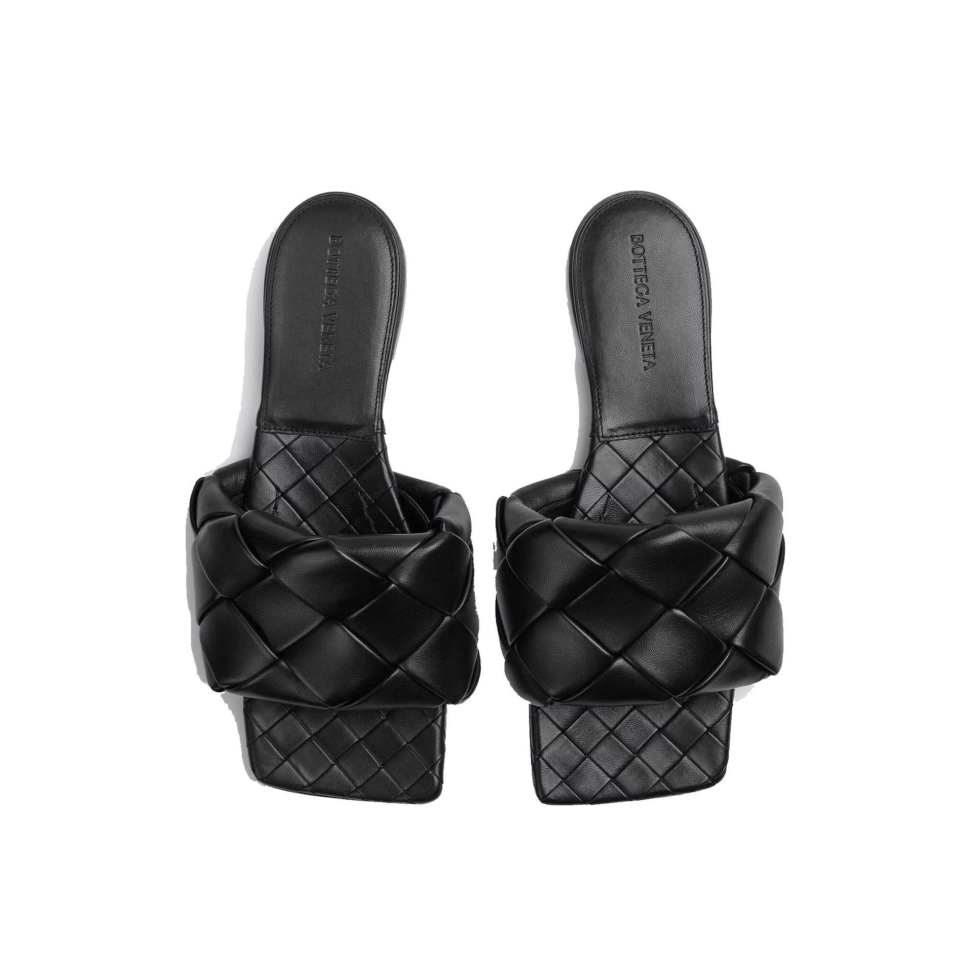 Bottega Veneta BOTTEGA VENETA Intrecciato leather flat sandals Size US 6 / IT 36 - 3 Thumbnail