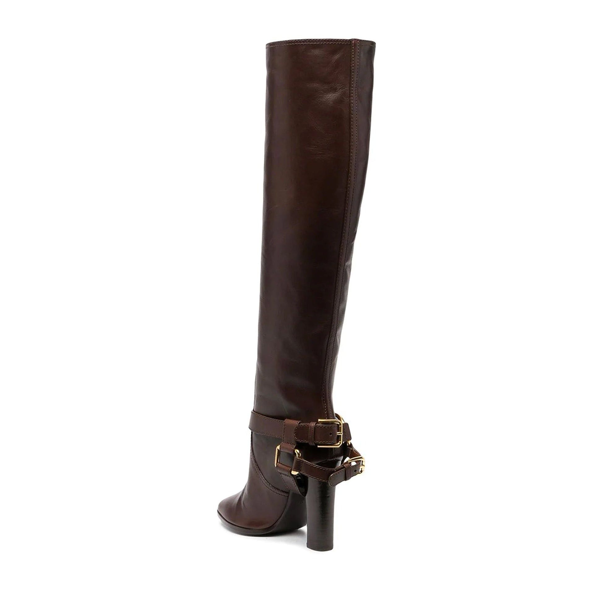 Dolce & Gabbana Dolce & Gabbana Leather Knee Boots Size US 6 / IT 36 - 3 Thumbnail