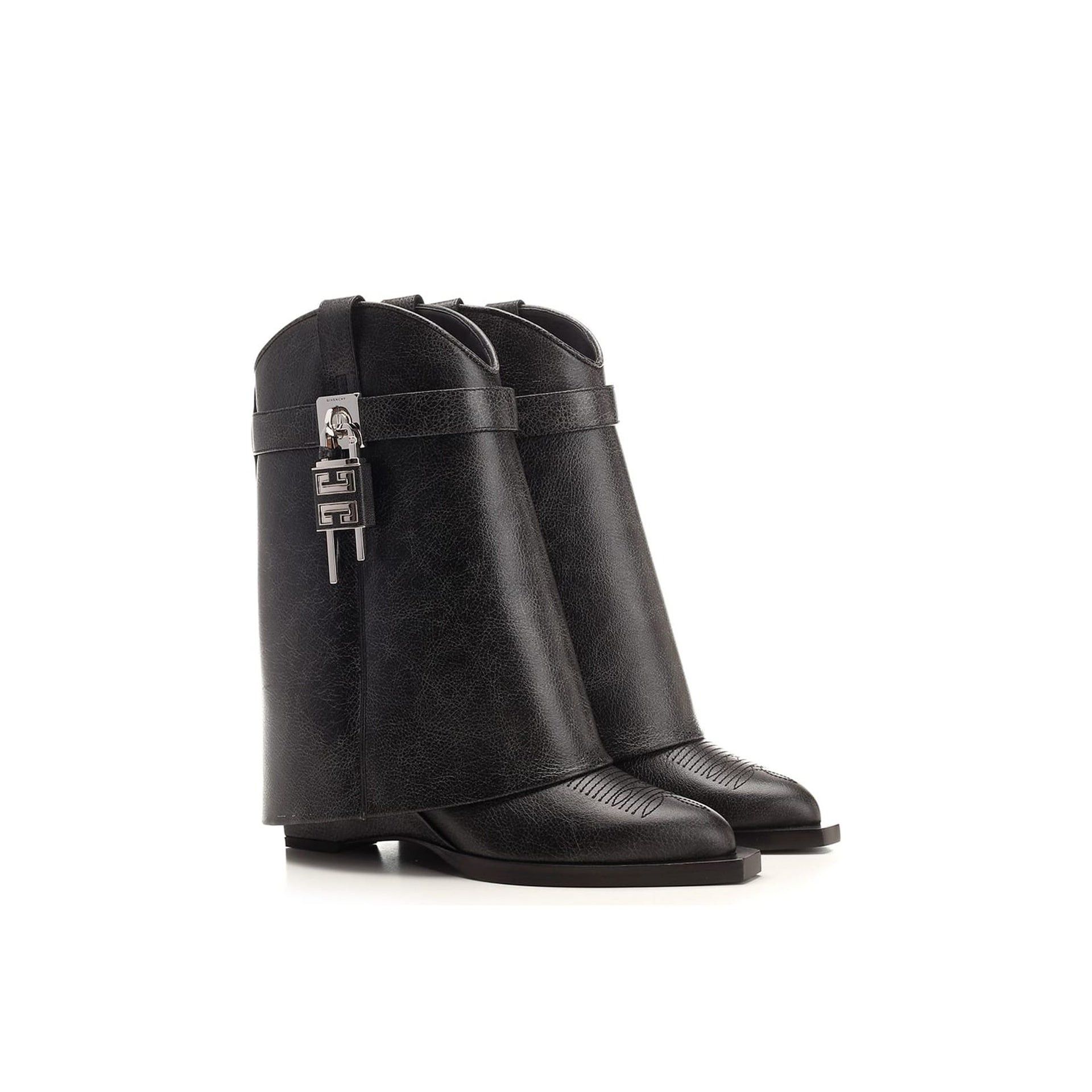 Givenchy Givenchy Shark Lock Cowboy boots Size US 8 / IT 38 - 2 Thumbnail