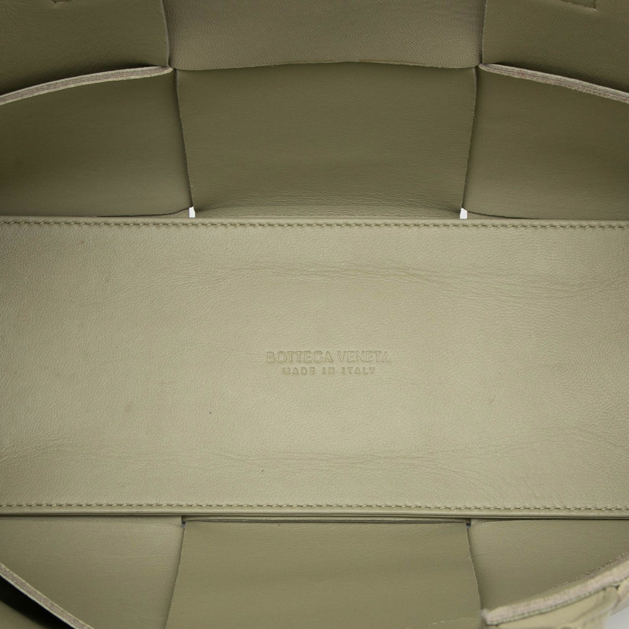 Bottega Veneta Bottega Veneta Small Nappa Maxi Intrecciato Arco Tote Size ONE SIZE - 4 Thumbnail