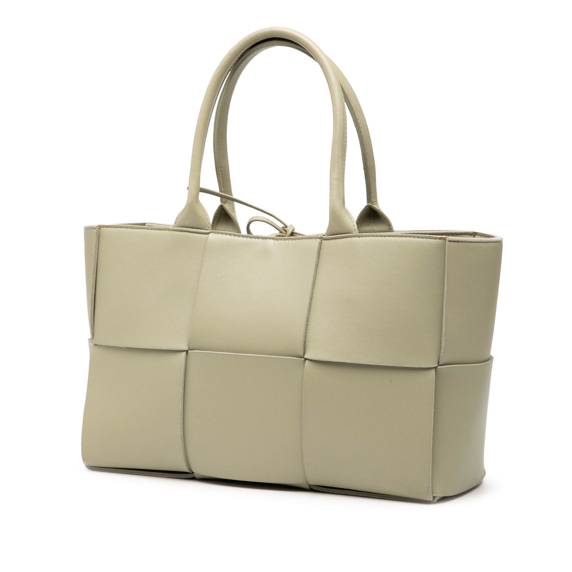 Bottega Veneta Bottega Veneta Small Nappa Maxi Intrecciato Arco Tote Size ONE SIZE - 2 Thumbnail