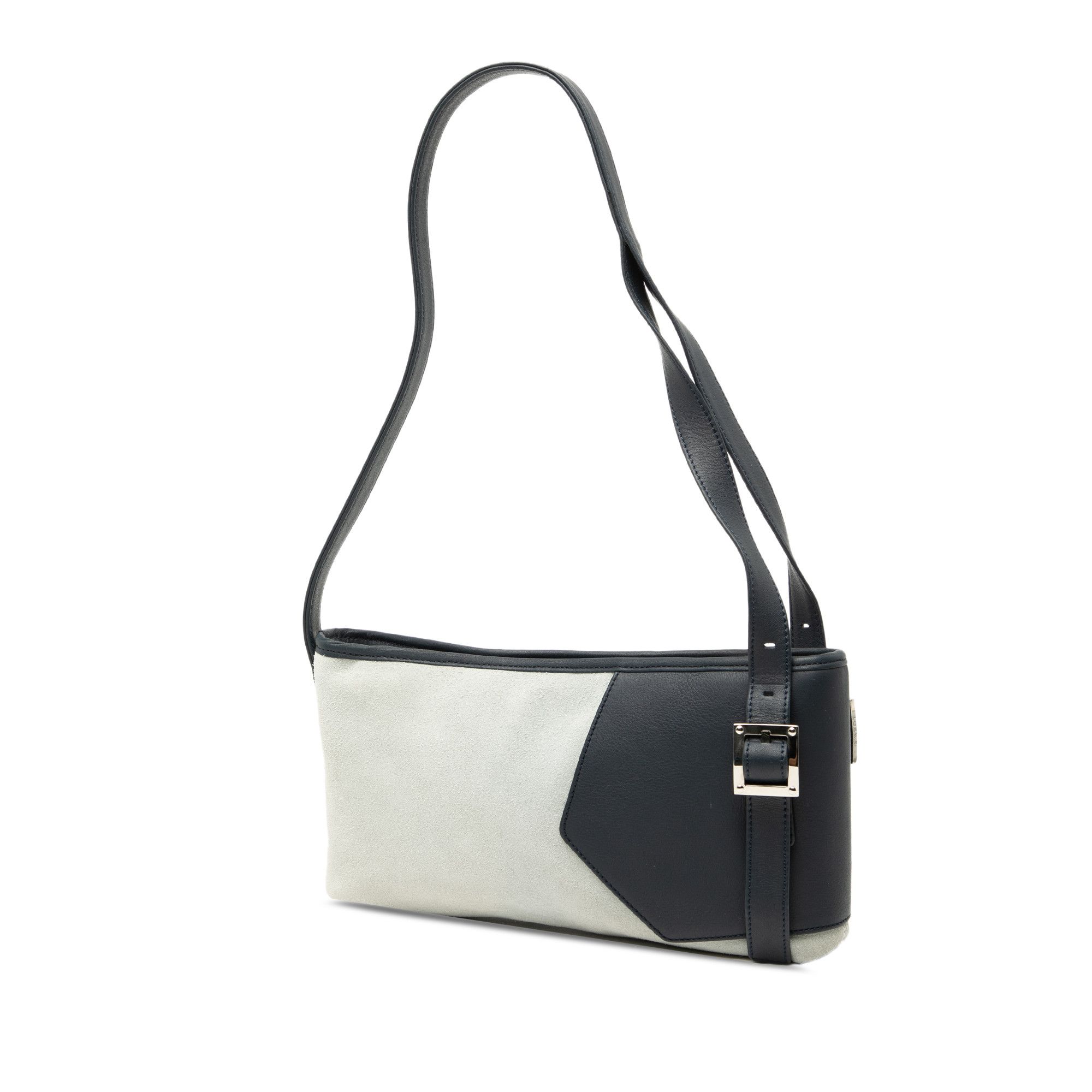 Loewe LOEWE Suede Anagram Switching Shoulder Bag Size ONE SIZE - 2 Thumbnail