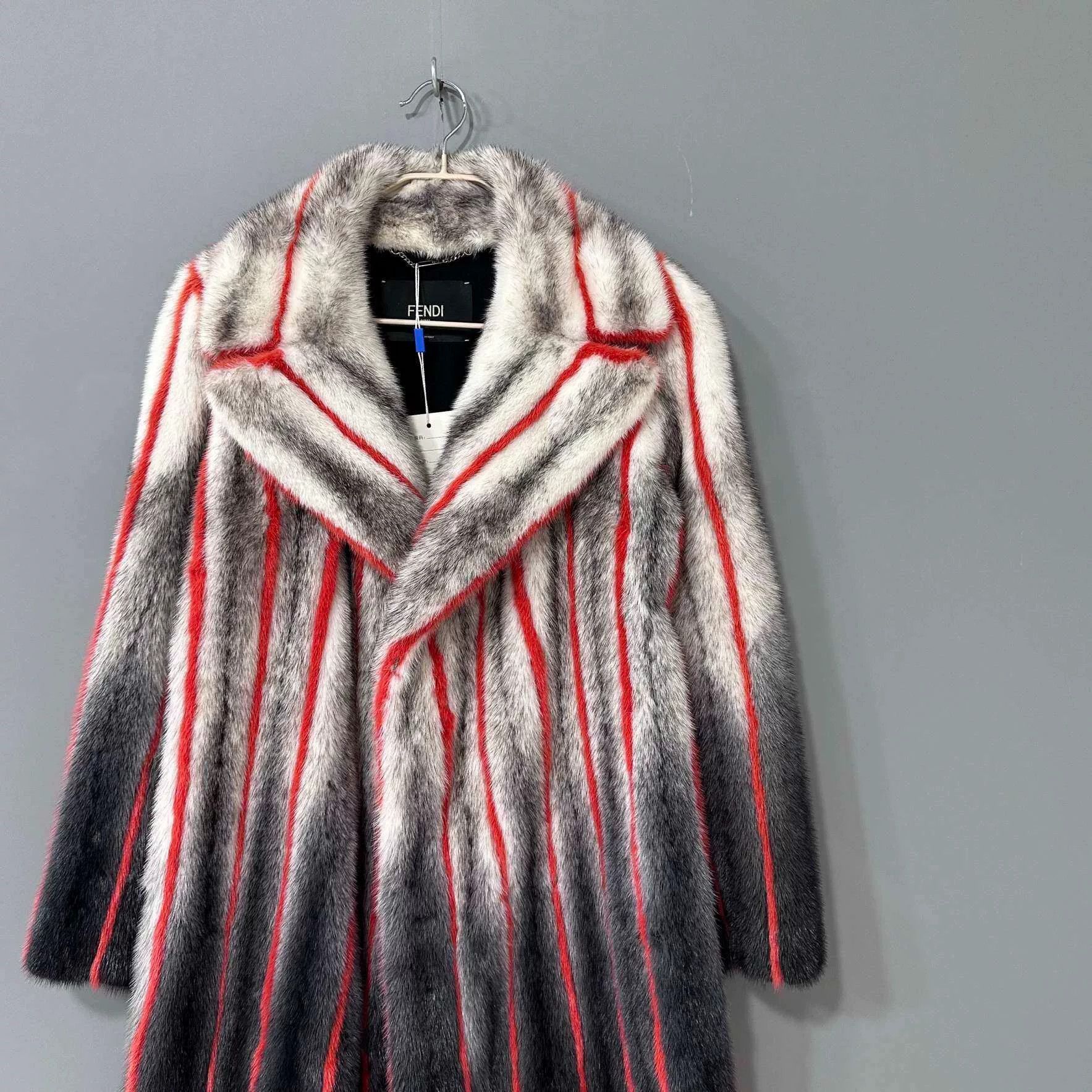 Fendi Fendi Gradient Mink Fur Coat Size US XL / EU 56 / 4 - 2 Thumbnail