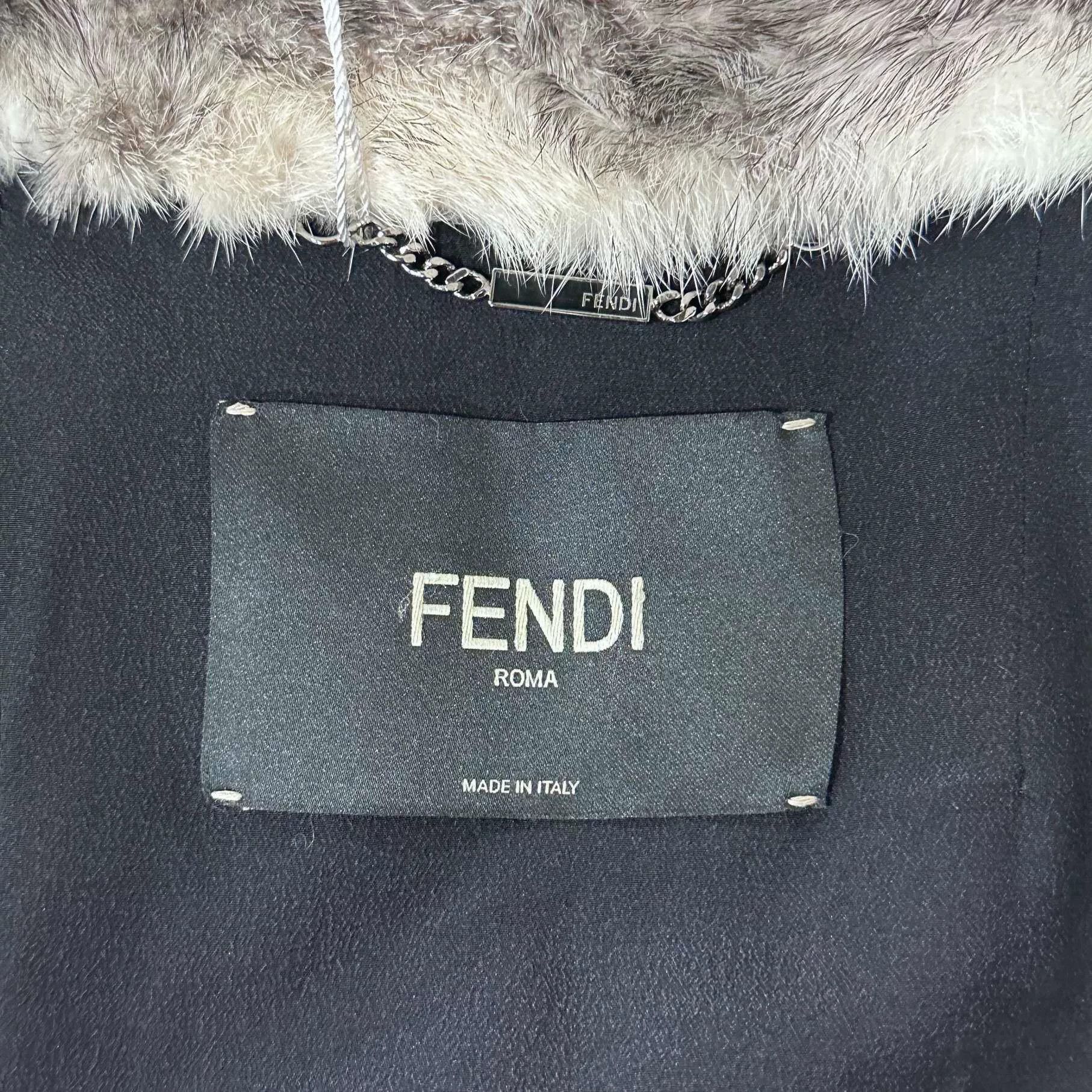 Fendi Fendi Gradient Mink Fur Coat Size US XL / EU 56 / 4 - 6 Thumbnail