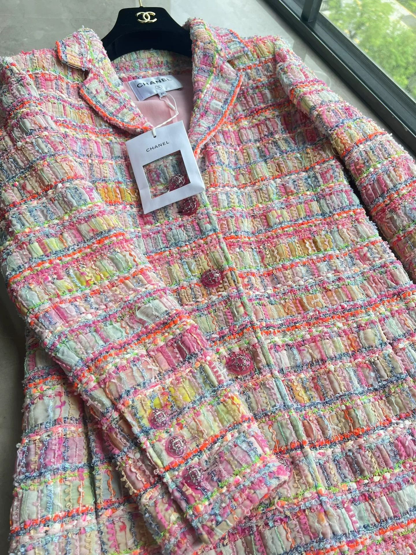 Chanel Chanel 24C Lesage Tweed Coat Size US XS / EU 42 / 0 - 2 Thumbnail