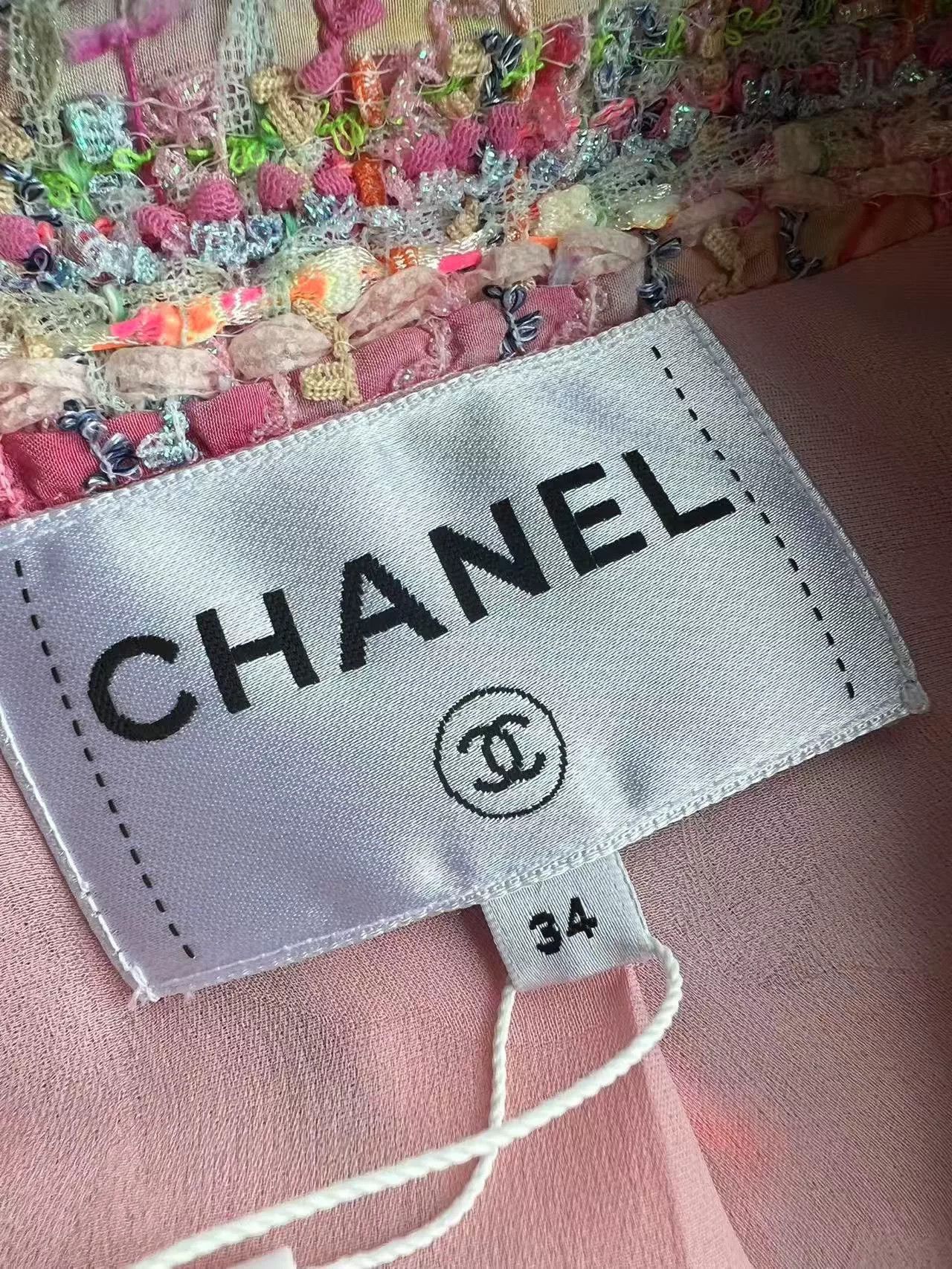 Chanel Chanel 24C Lesage Tweed Coat Size US XS / EU 42 / 0 - 4 Thumbnail