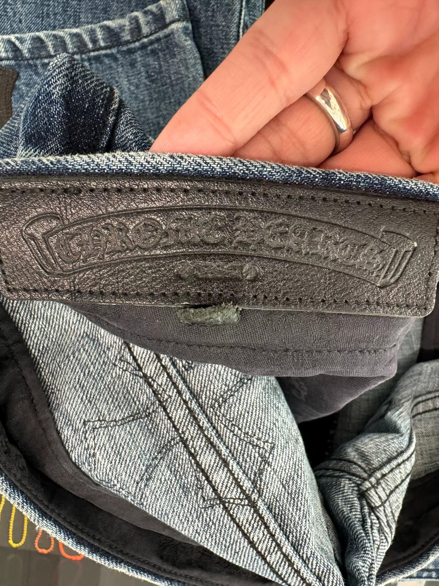 Chrome Hearts Chrome Hearts Limited Edition Denim Jeans Size US 38 / EU 54 - 7 Thumbnail