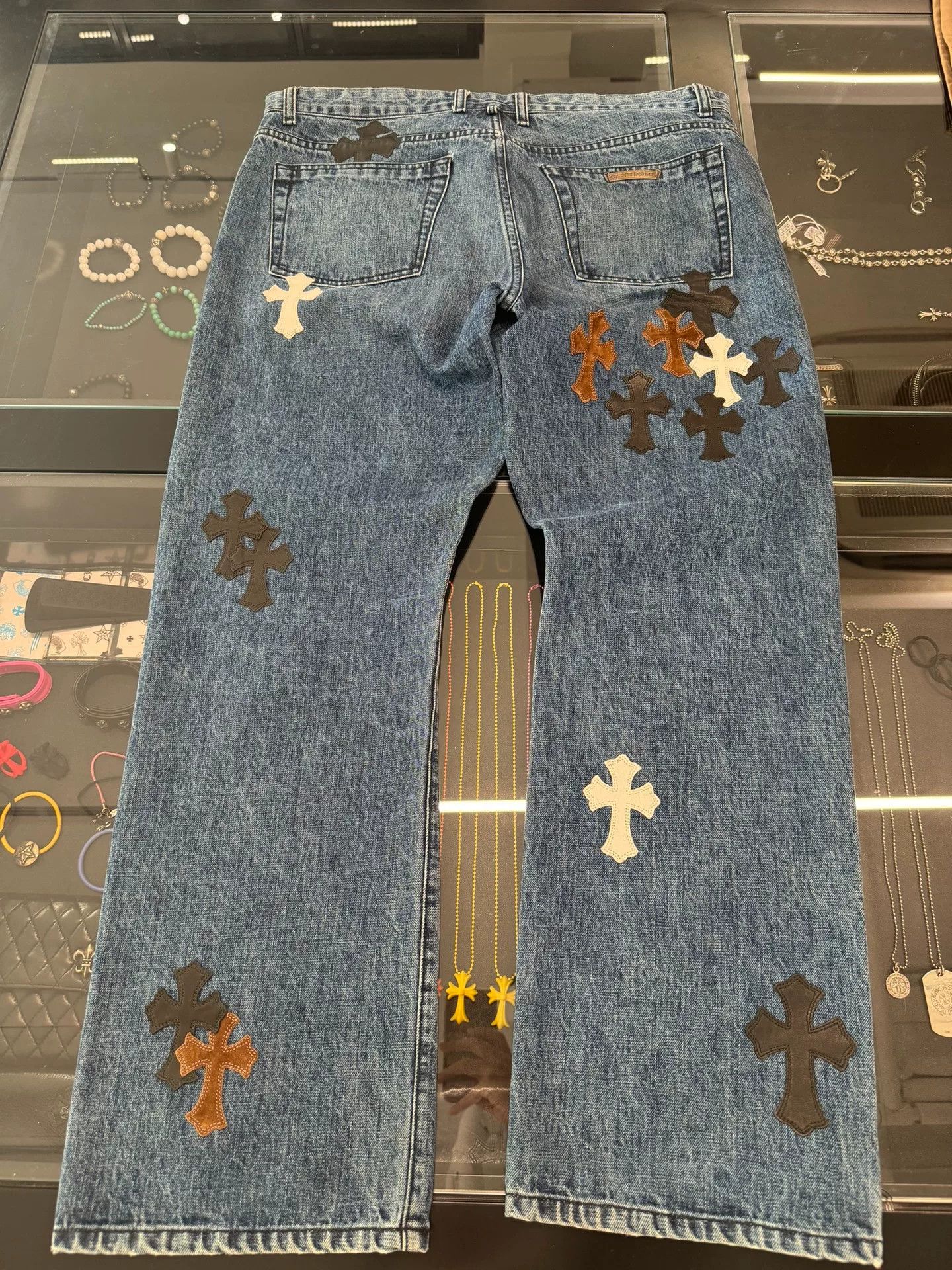 Chrome Hearts Chrome Hearts Limited Edition Denim Jeans Size US 38 / EU 54 - 2 Thumbnail