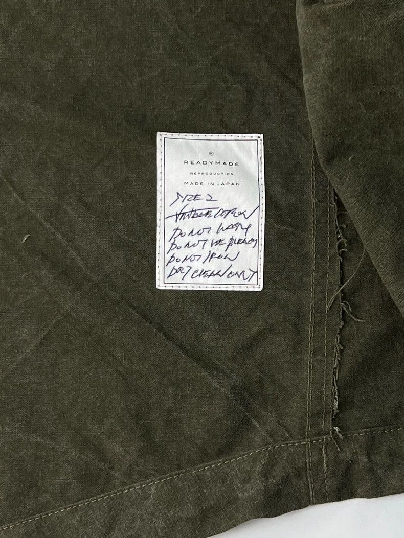 READYMADE ReadyMade Green Fur Trim Parka Size US M / EU 48-50 / 2 - 6 Thumbnail