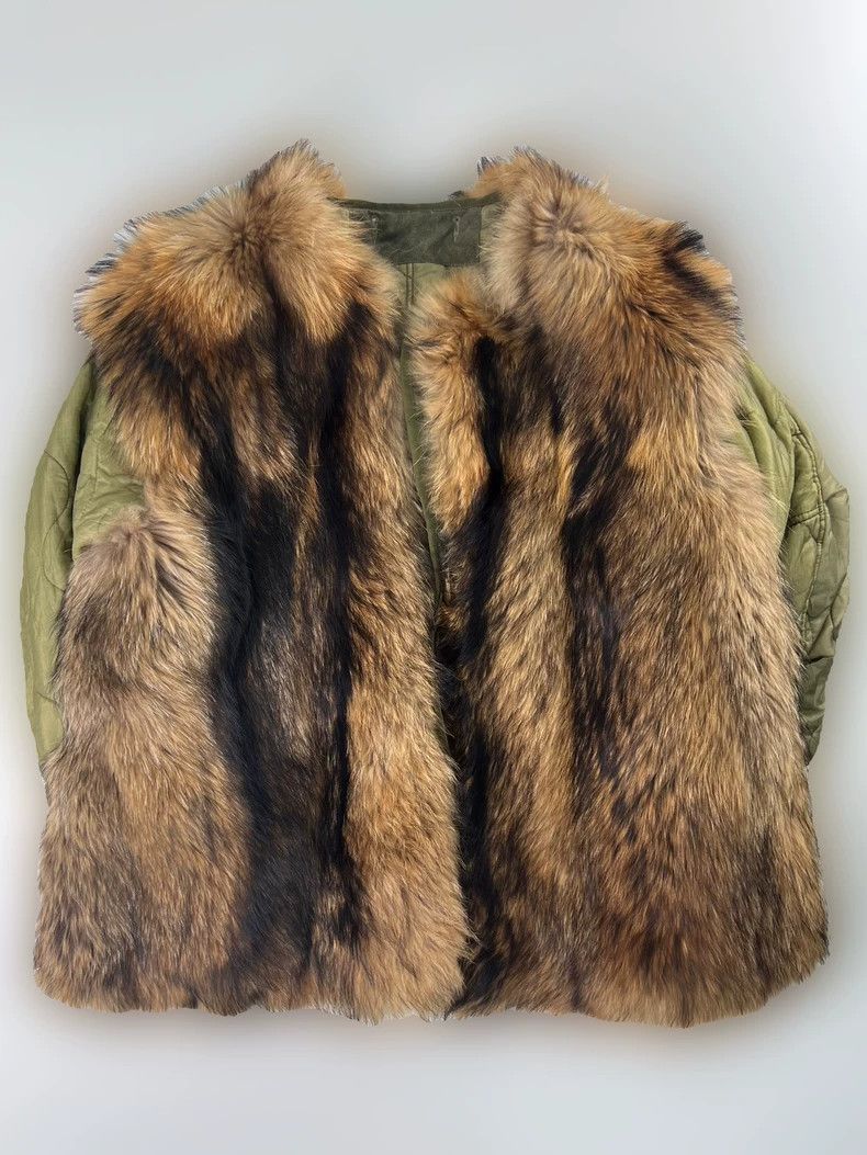 READYMADE ReadyMade Green Fur Trim Parka Size US M / EU 48-50 / 2 - 5 Thumbnail