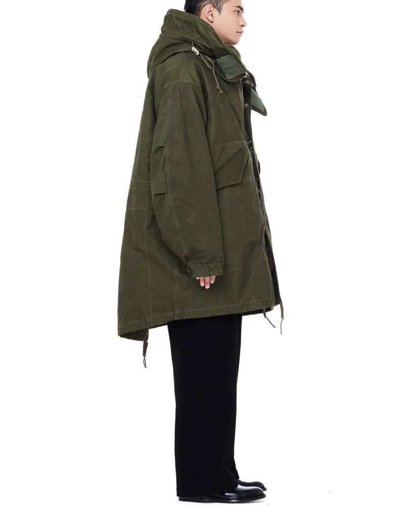 READYMADE ReadyMade Green Fur Trim Parka Size US M / EU 48-50 / 2 - 4 Thumbnail