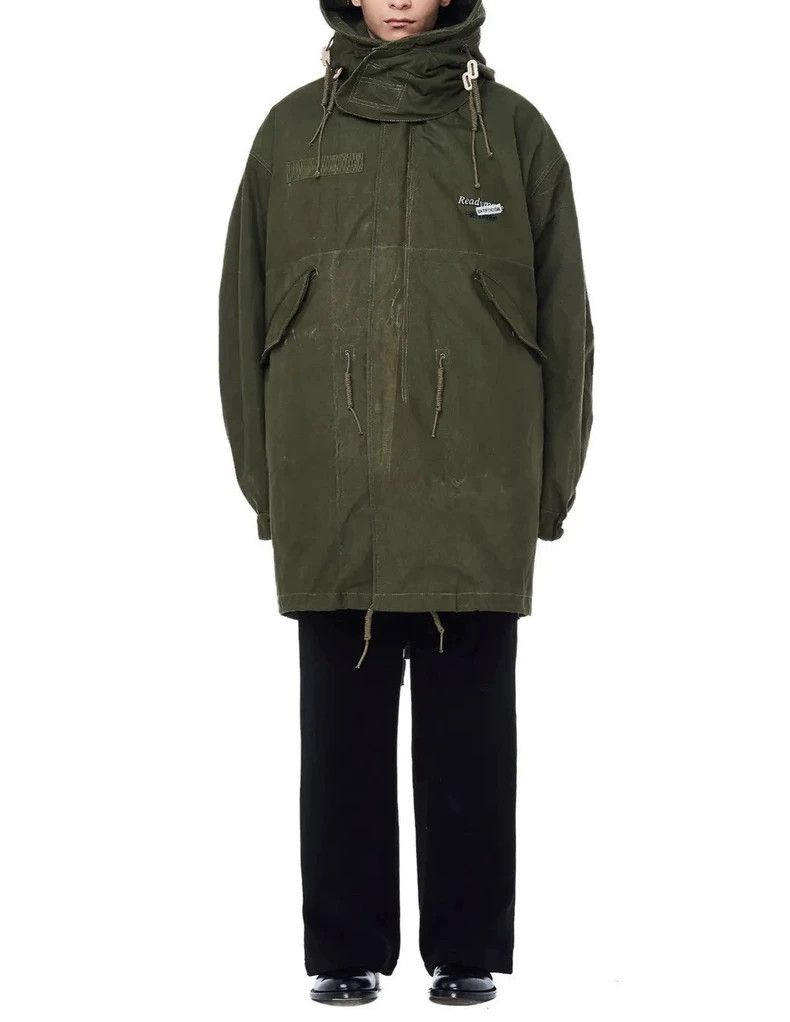 READYMADE ReadyMade Green Fur Trim Parka Size US M / EU 48-50 / 2 - 2 Thumbnail