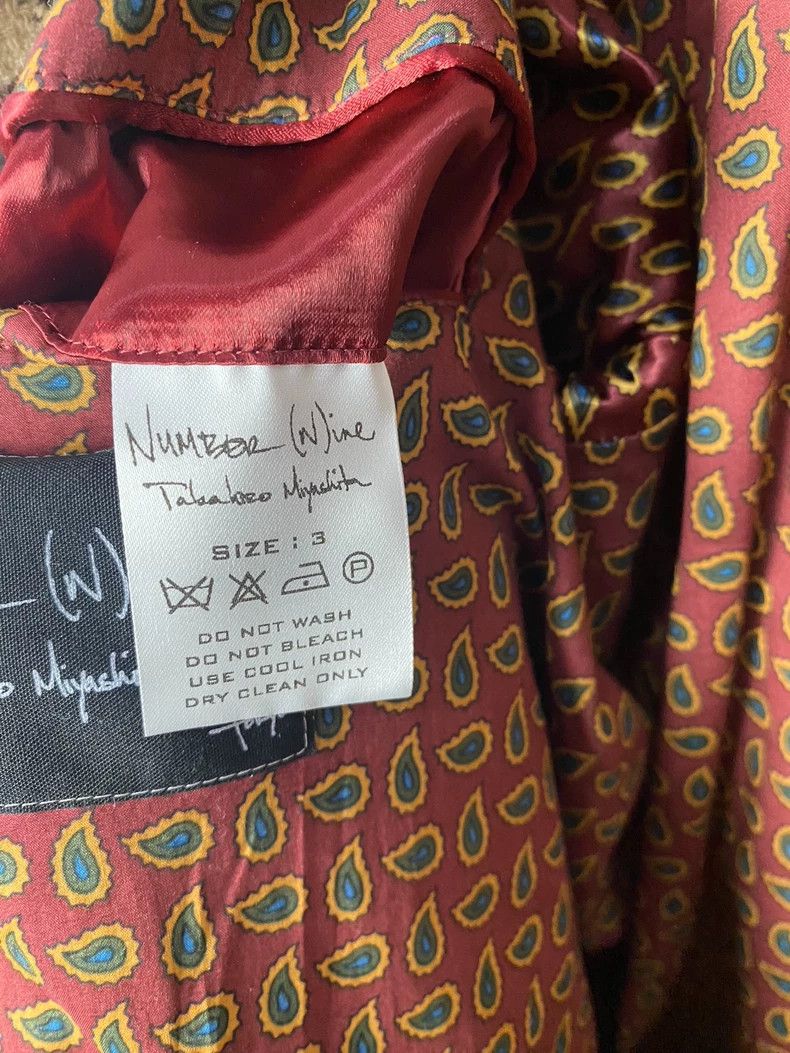 Number (N)ine Number Nine 03AW Heart Patchwork Coat Size US XL / EU 56 / 4 - 3 Thumbnail