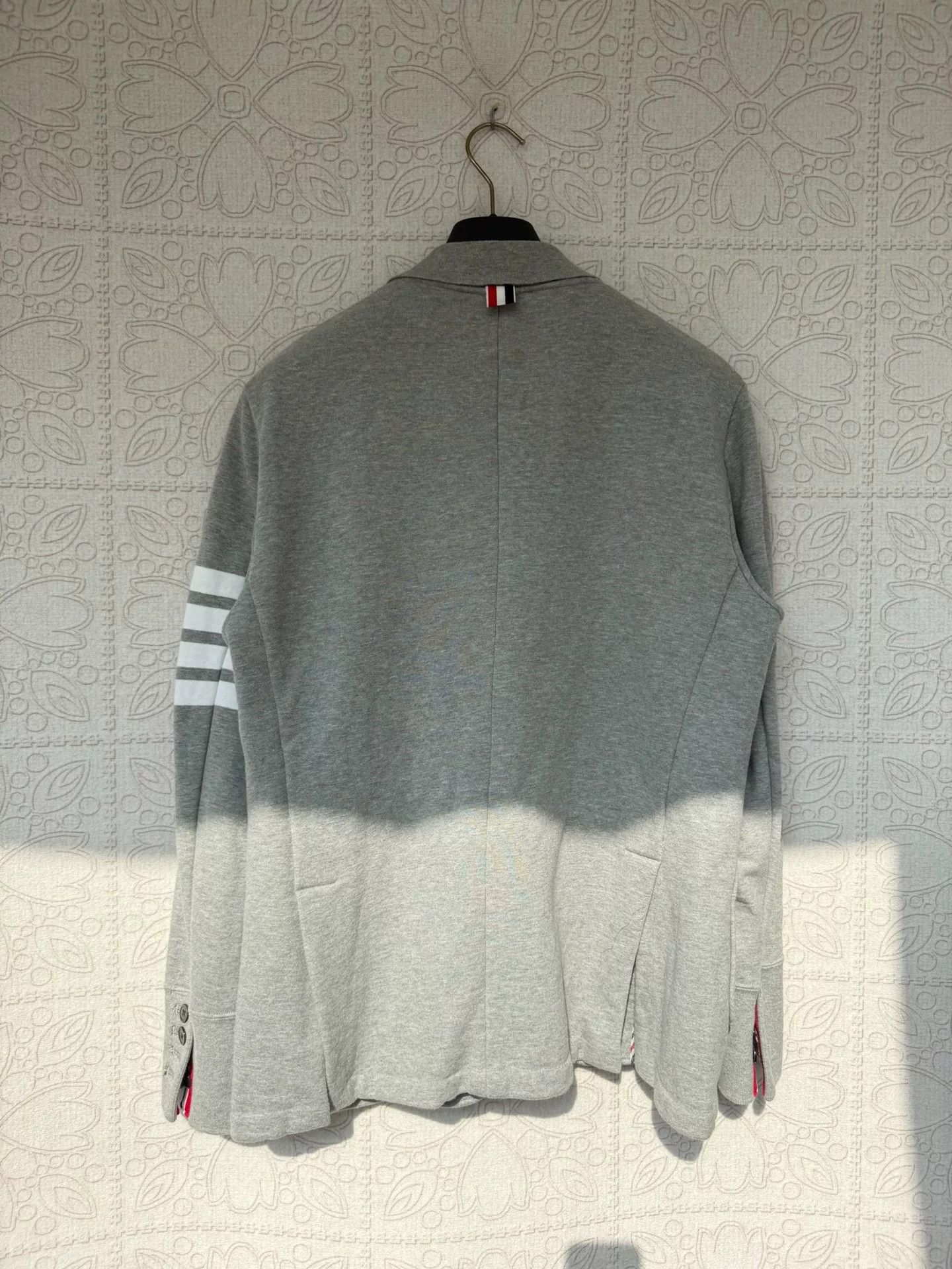 Thom Browne thom browne gray striped sleeve jacket Size US M / EU 48-50 / 2 - 2 Thumbnail