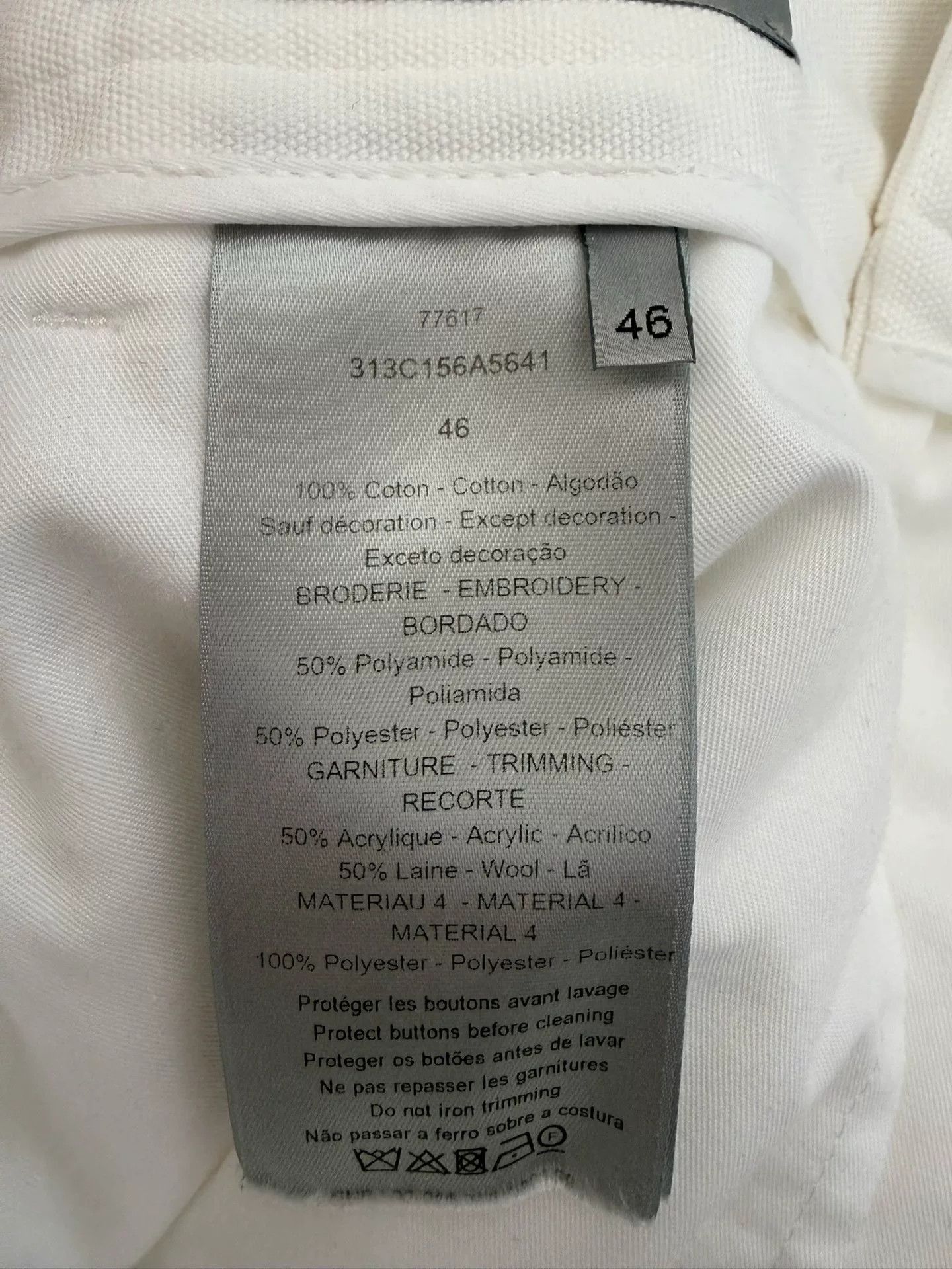 Dior Dior x Erl White Rabbit Shorts 46 Size Size 36" / US 14 / IT 50 - 5 Thumbnail