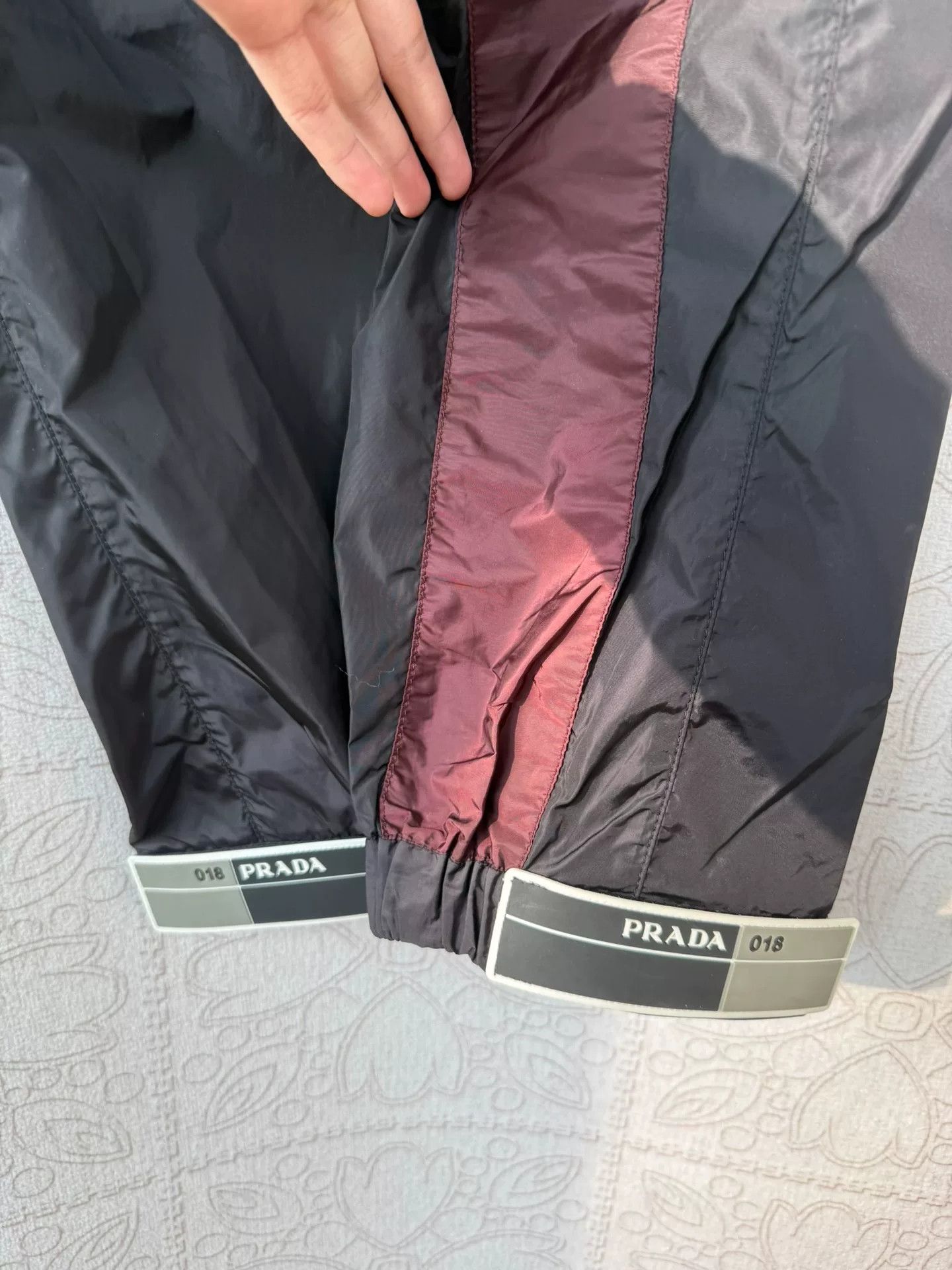 Prada prada color-block velcro long pants size 46 Size US 36 / EU 52 - 3 Thumbnail