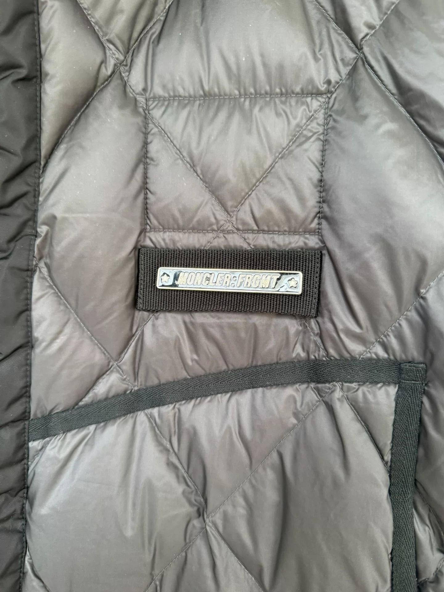 Moncler moncler x fragment collaboration quilted jacket Size US M / EU 48-50 / 2 - 3 Thumbnail