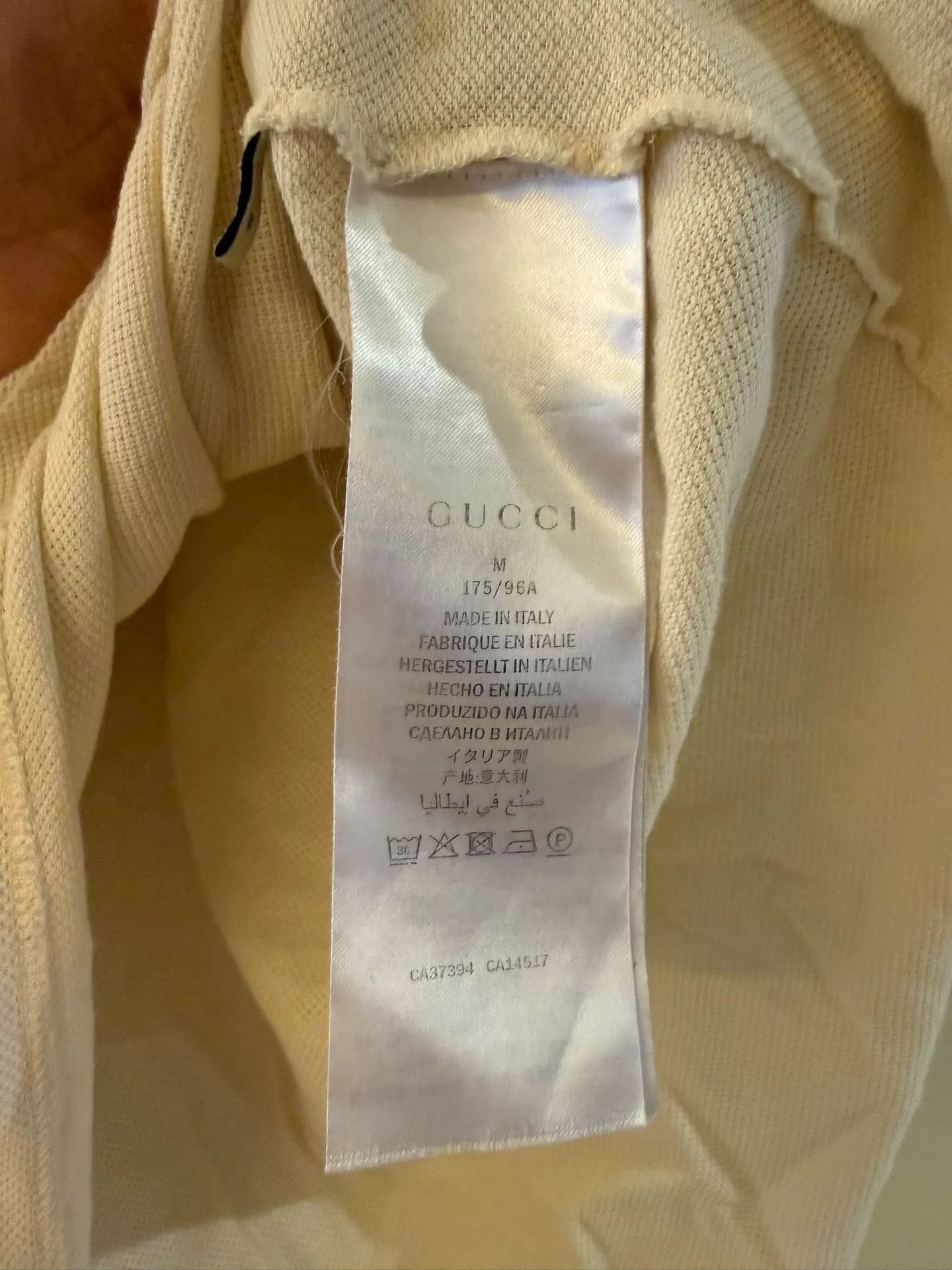 Gucci gucci double g embroidered short sleeve polo Size US M / EU 48-50 / 2 - 3 Thumbnail