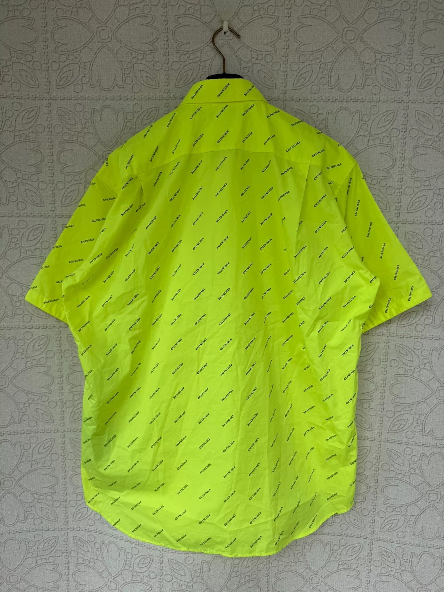 Balenciaga balenciaga printed short sleeve shirt Size US M / EU 48-50 / 2 - 2 Thumbnail