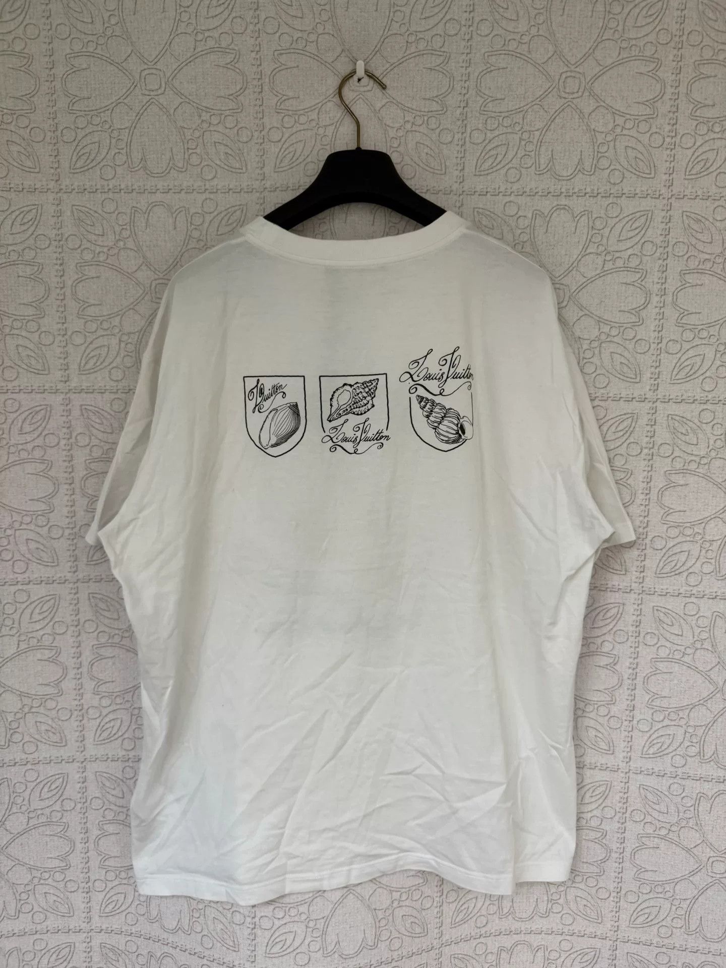Louis Vuitton louis vuitton embroidered shell short sleeve shirt Size XL / US 12-14 / IT 48-50 - 2 Thumbnail