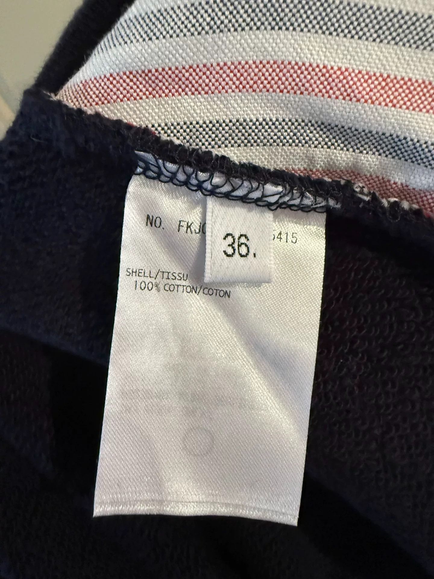 Thom Browne navy blue striped Thom Browne skirt Size 36" / US 14 / IT 50 - 4 Thumbnail