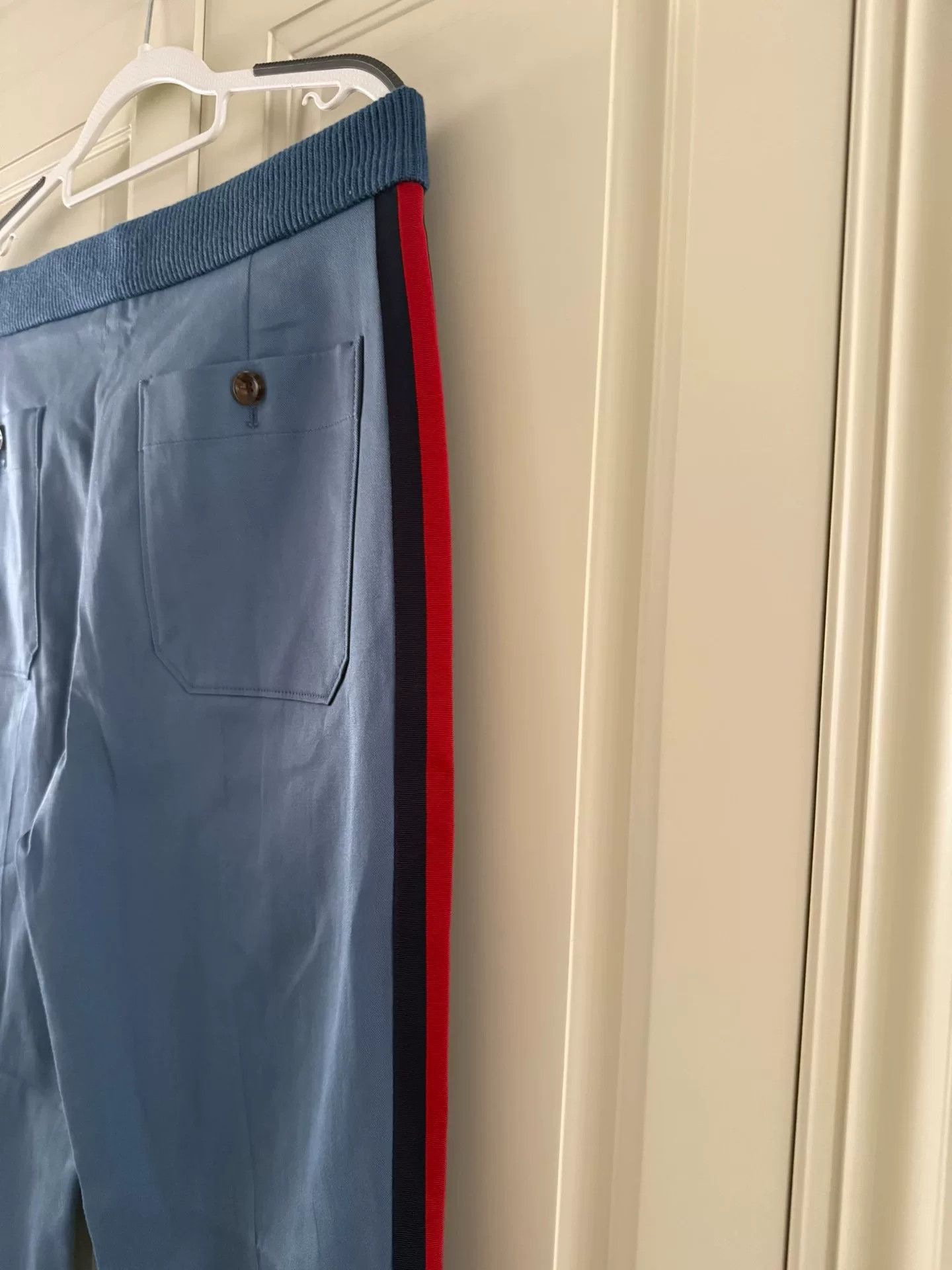 Gucci gucci red blue striped long pants size 46 Size US 34 / EU 50 - 3 Thumbnail