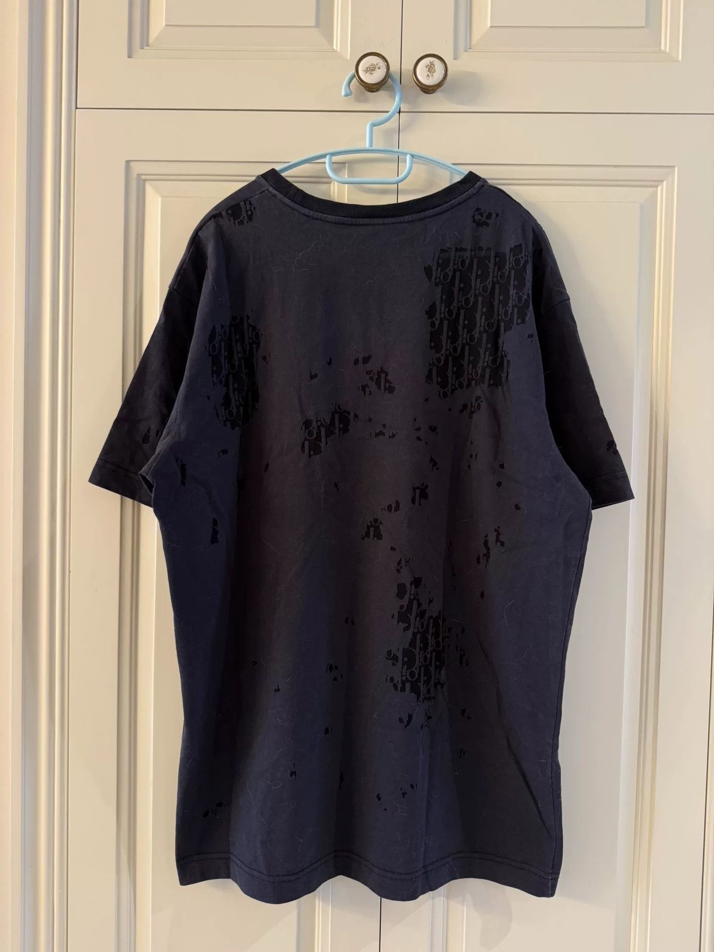 Dior Dior Short Sleeve Hollow Print T-Shirt Size M / US 6-8 / IT 42-44 - 2 Thumbnail