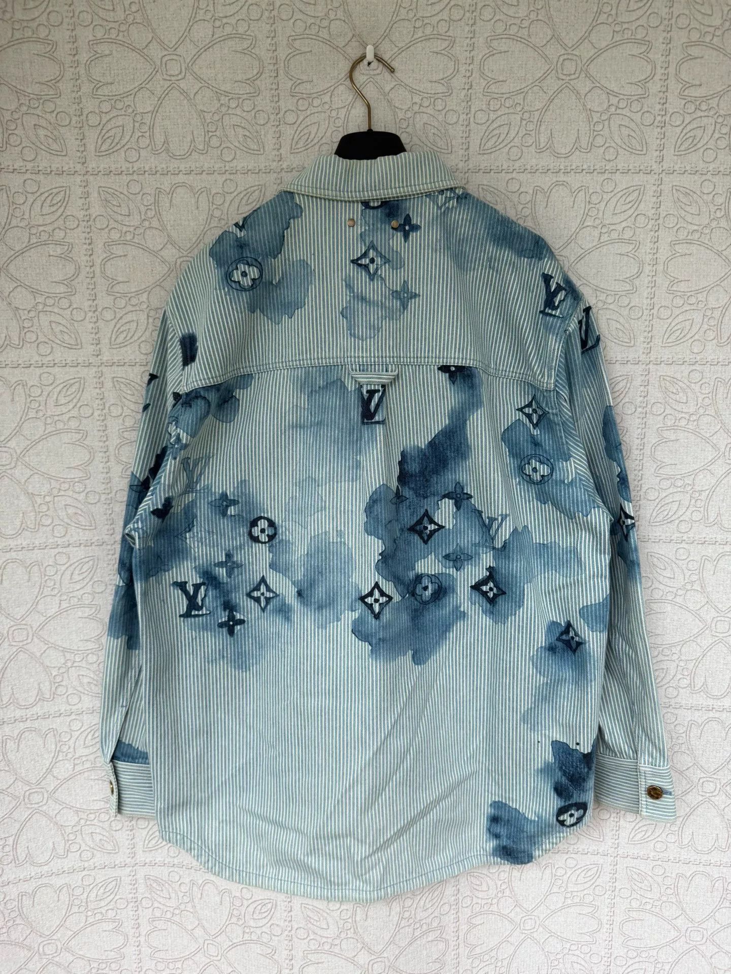 Louis Vuitton louis vuitton blue ink denim jacket size l Size US L / EU 52-54 / 3 - 2 Thumbnail