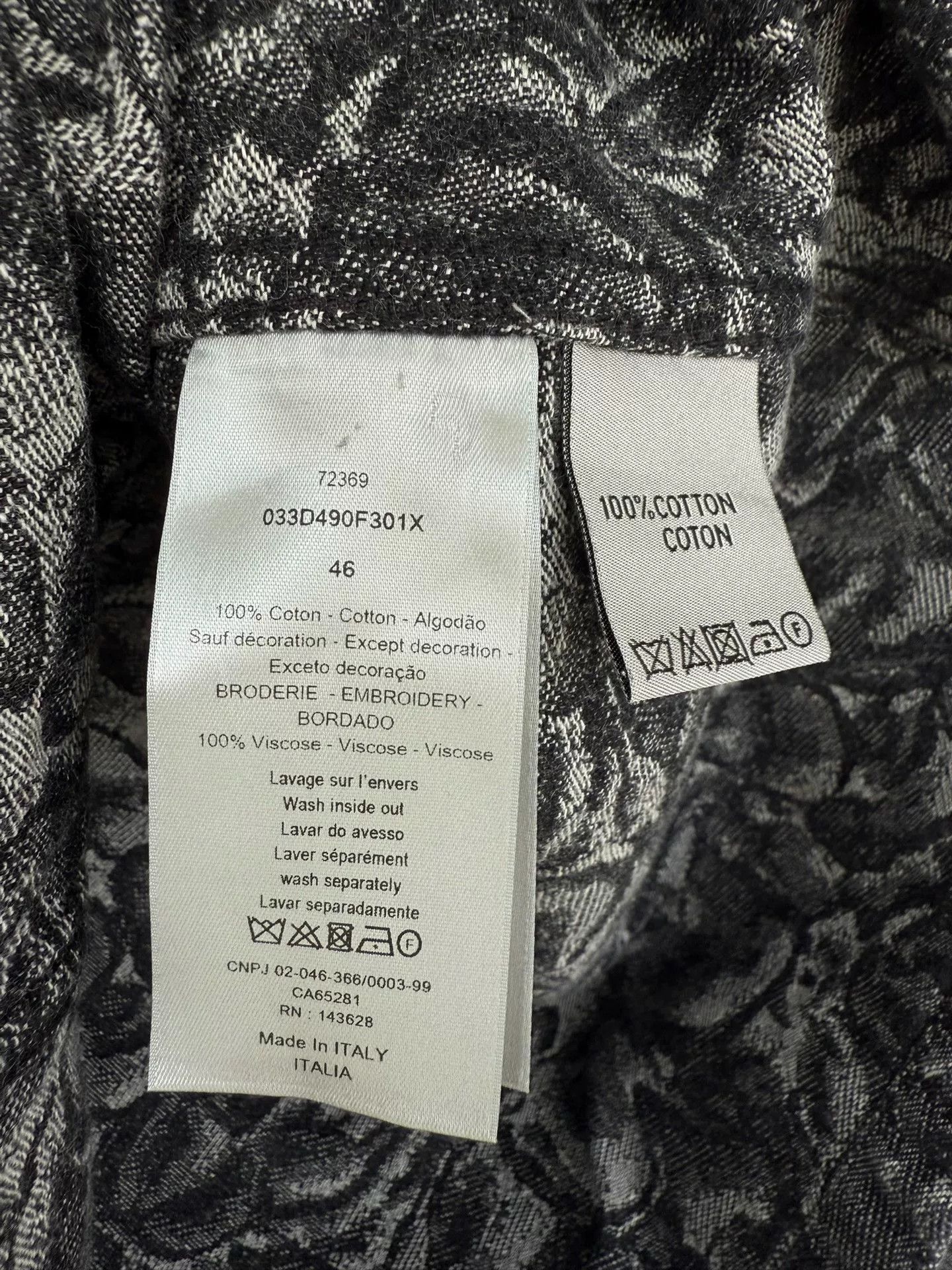 Dior Dior x Jardin Embroidered Logo Jacket Size US L / EU 52-54 / 3 - 4 Thumbnail