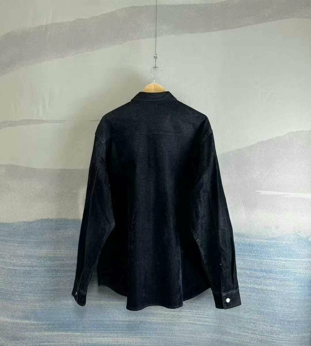 Dior Dior Dark Blue Suede Work Shirt Size 43 Size US XL / EU 56 / 4 - 3 Thumbnail